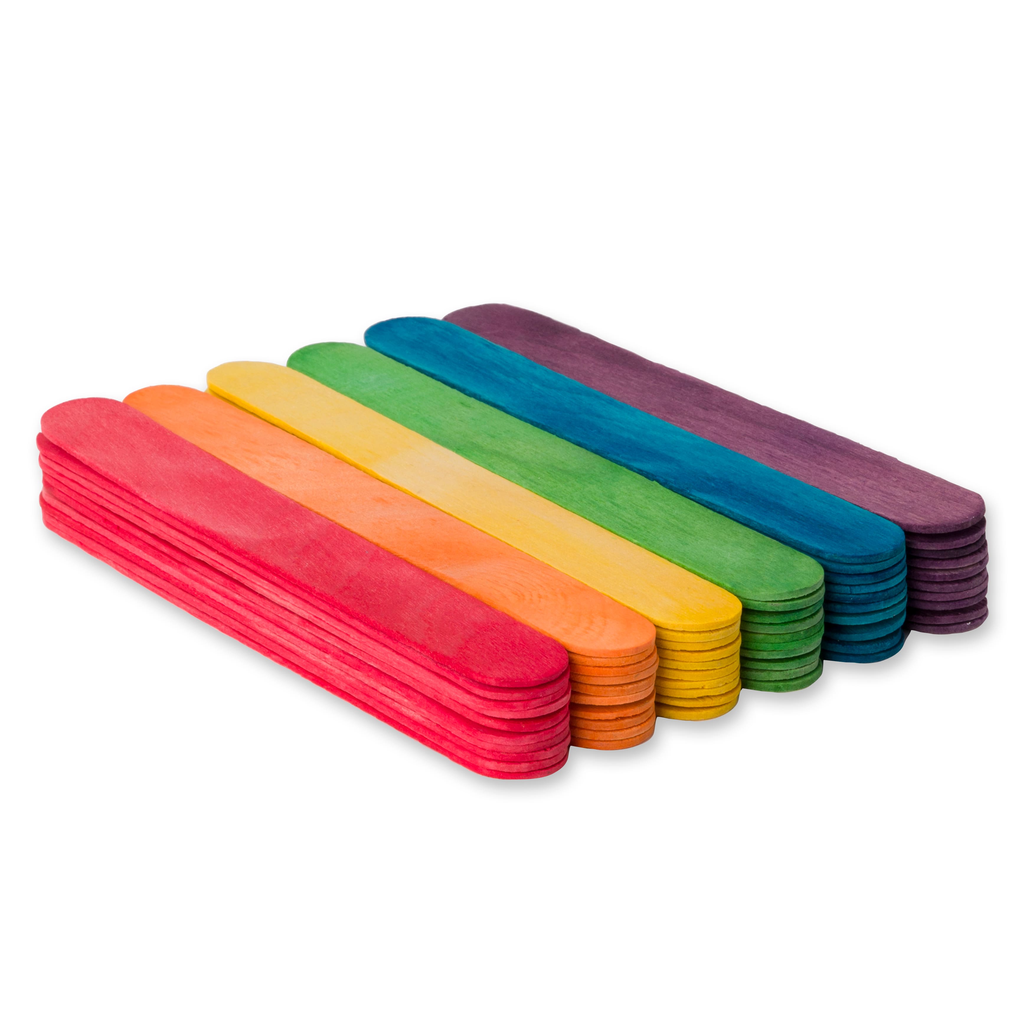 12 Packs: 60 ct. (720 total) 6" Multicolor Wood Craft Sticks by Creatology™