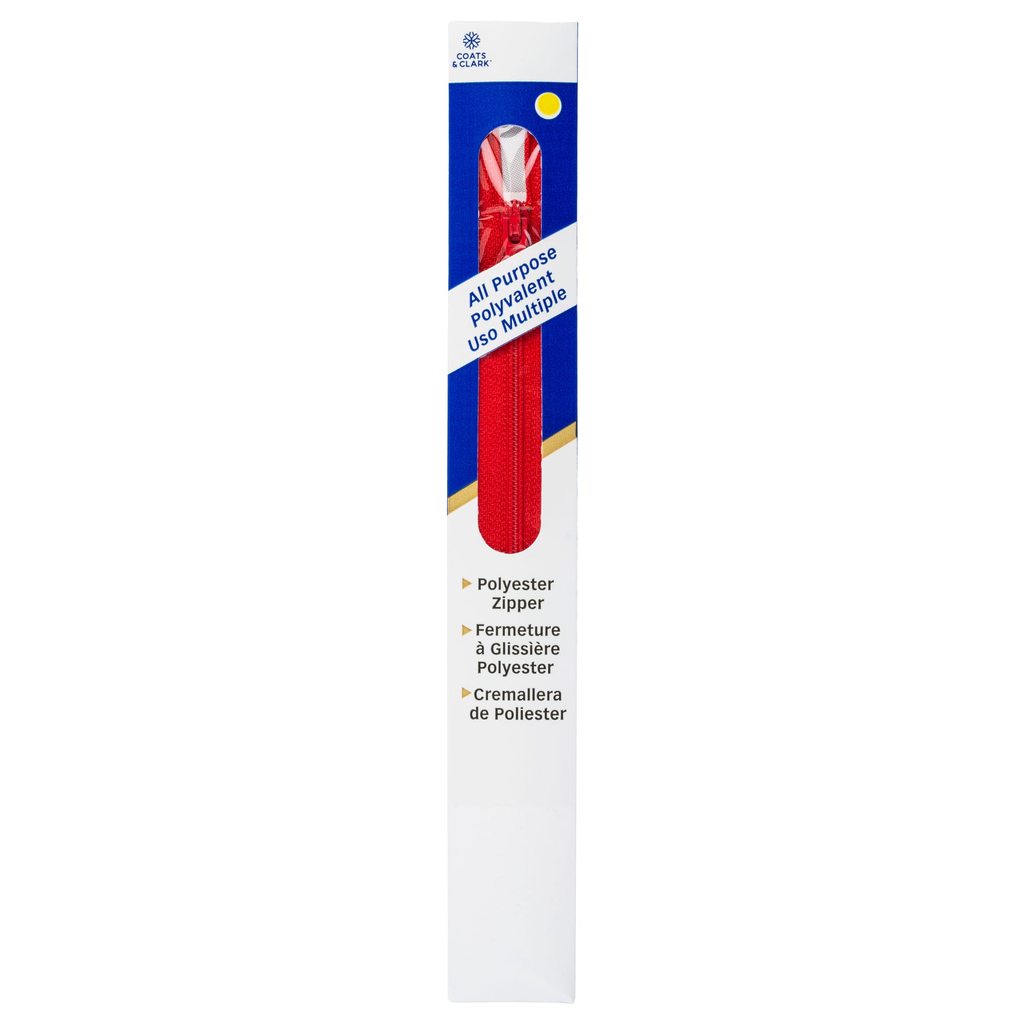 Coats & Clark™ 22" Polyester All-Purpose Zipper