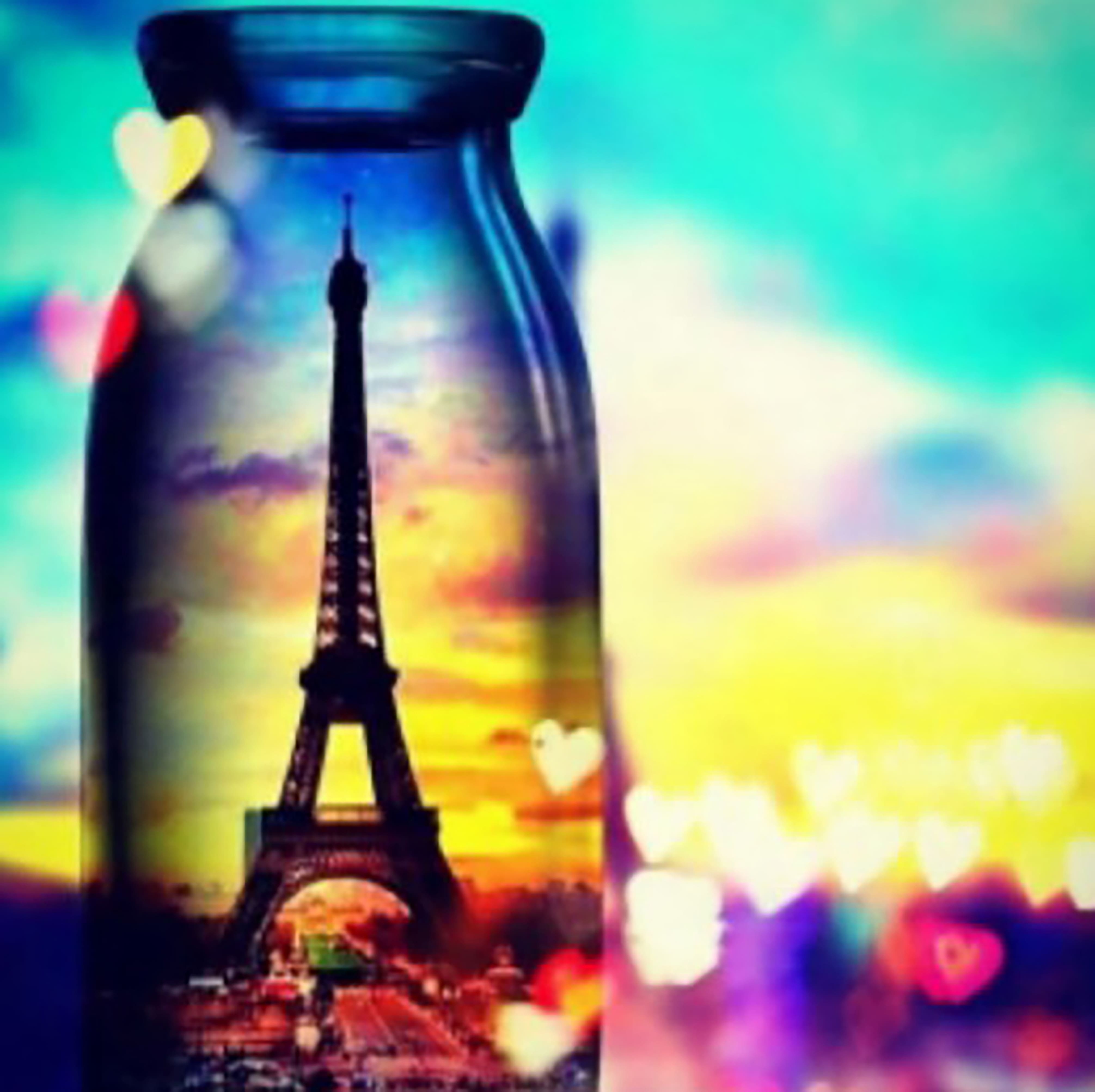 Sparkly Selections Eiffel Tower in a Jar Diamond Painting Kit, Square Diamonds