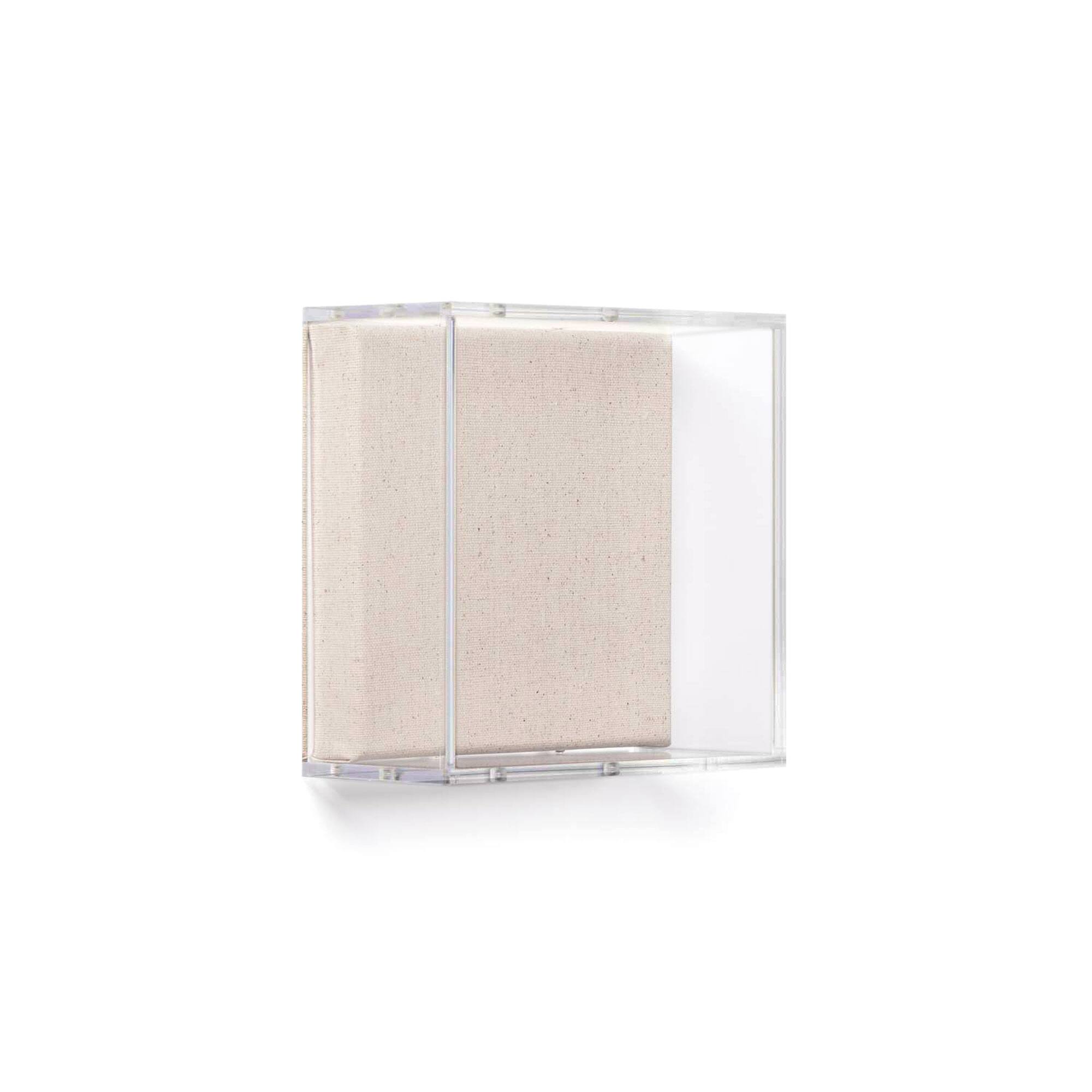 Wexel Art UV Grade Acrylic Shadowbox 3" Depth with Beige Linen Canvas