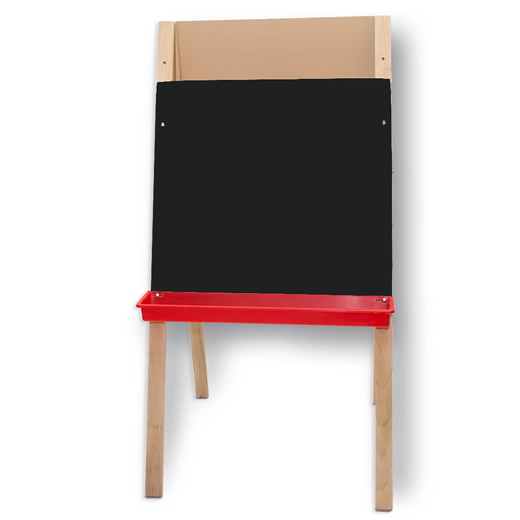Crestline Products 48" x 24" Black Adjustable Double Easel