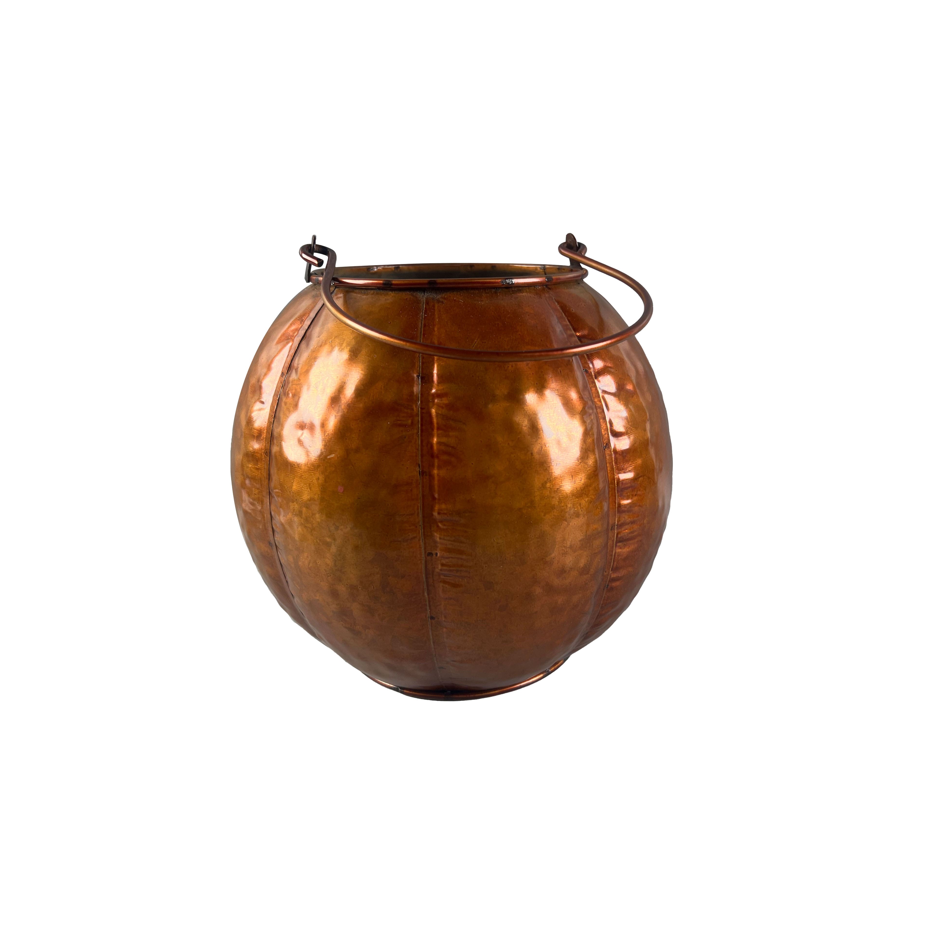 8.5" Galvanized Metal Pillar Candle Jack-o'-Lantern by Ashland®
