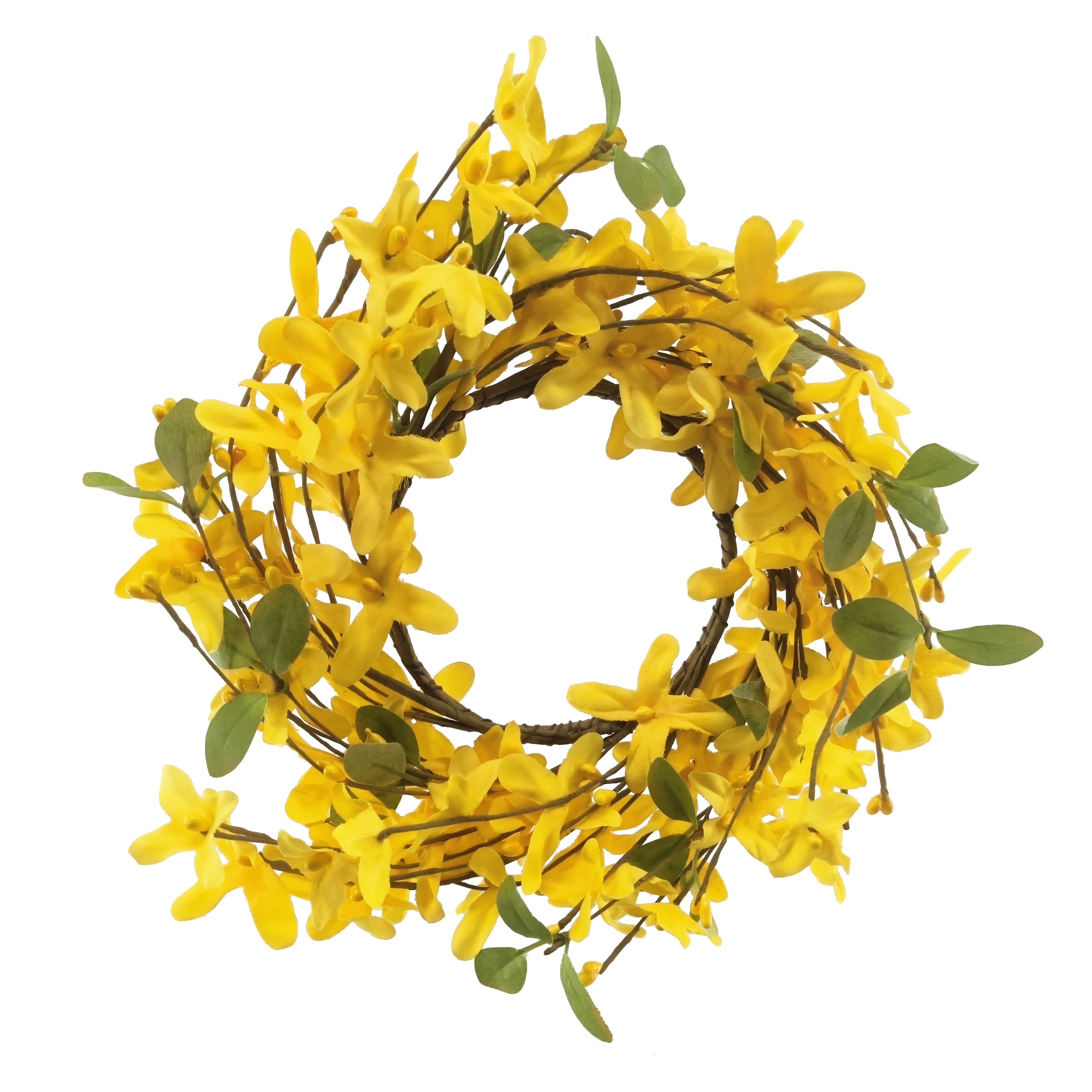 Mini Yellow Forsythia Wreath by Ashland®