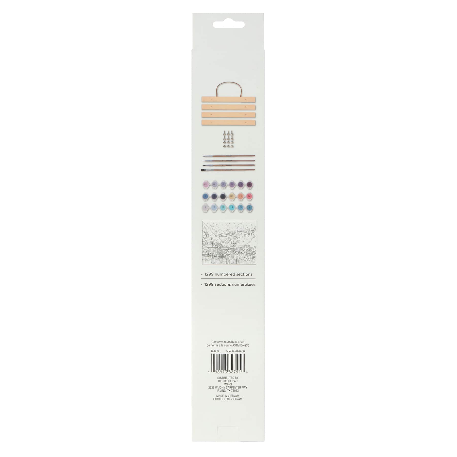 11" x 14" Austria Winter Paint-by-Number Kit by Artist's Loft®