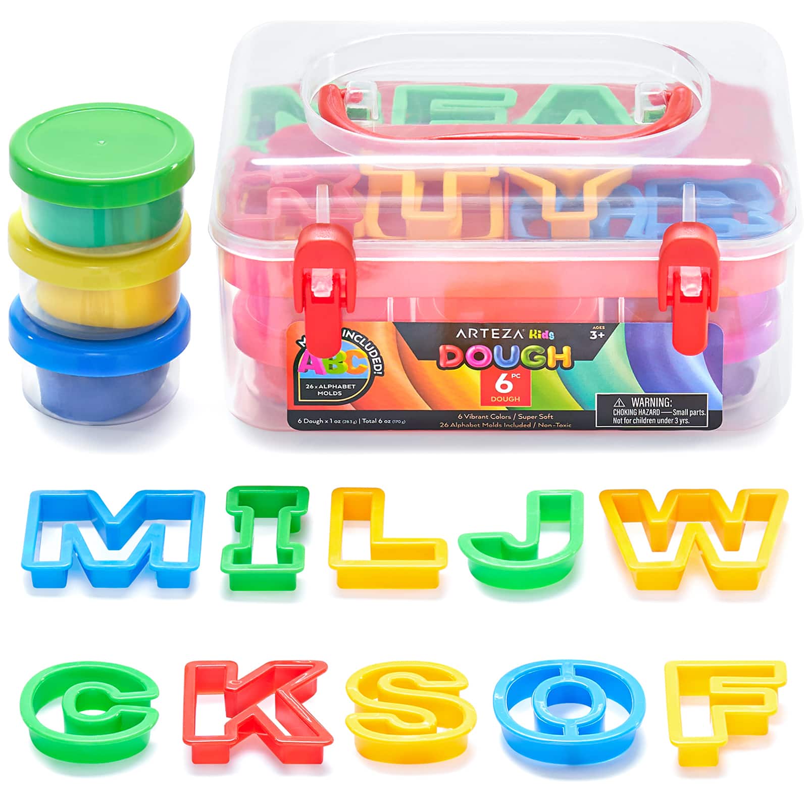 Arteza® Kids Alphabet Dough Kit