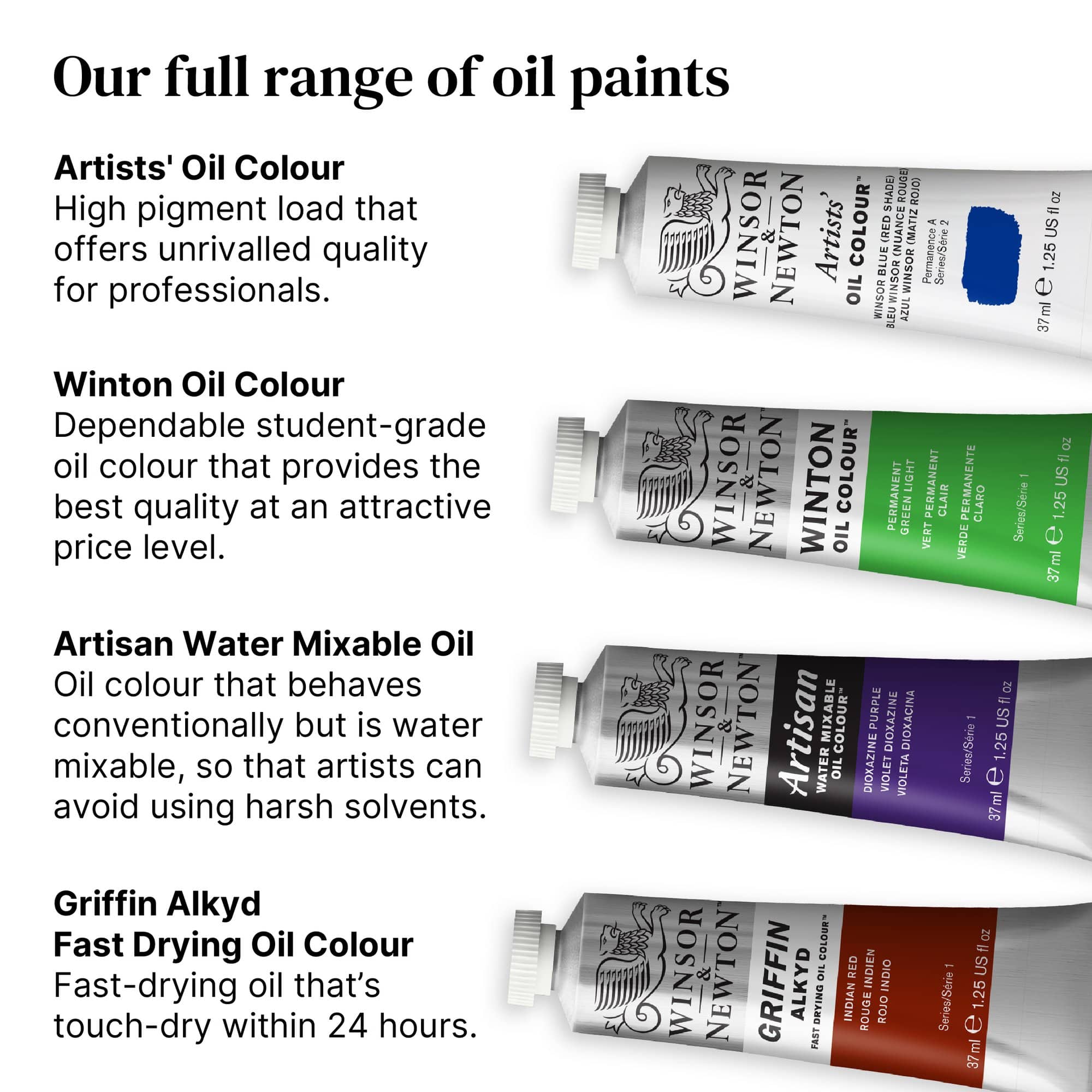 Winsor & Newton® 1.25oz. Artists' Oil Colour™ Paint