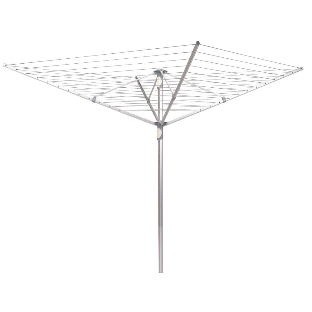 Household Essentials Umbrella Clothesline Dual Height Outdoor Dryer