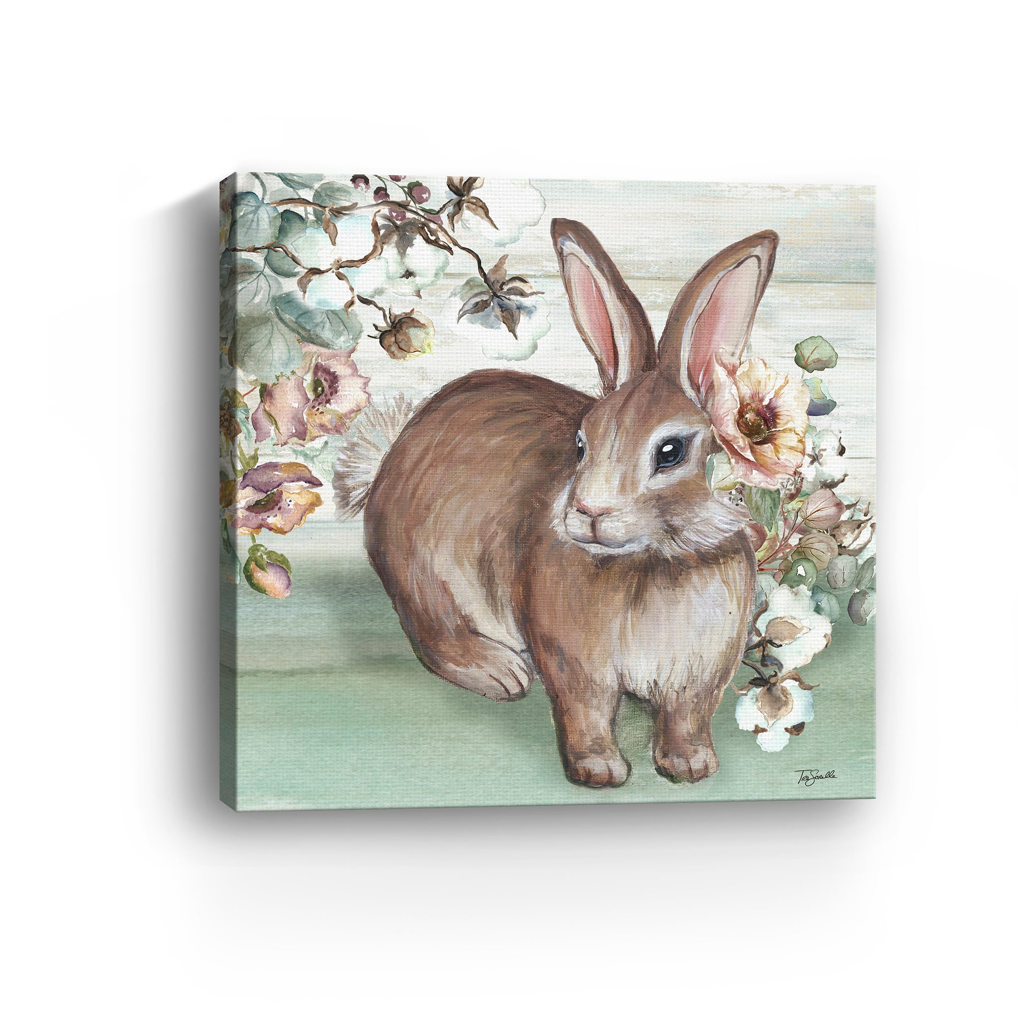 Lumaprints Farmhouse Bunny IV Canvas Giclée Art