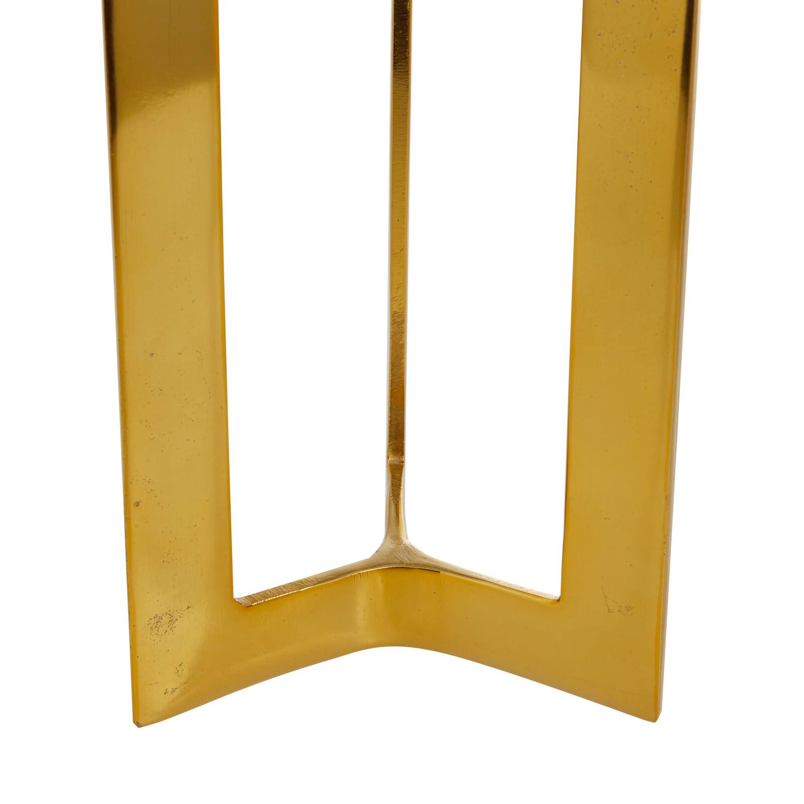 CosmoLiving by Cosmopolitan Gold Contemporary Candle Holder Set