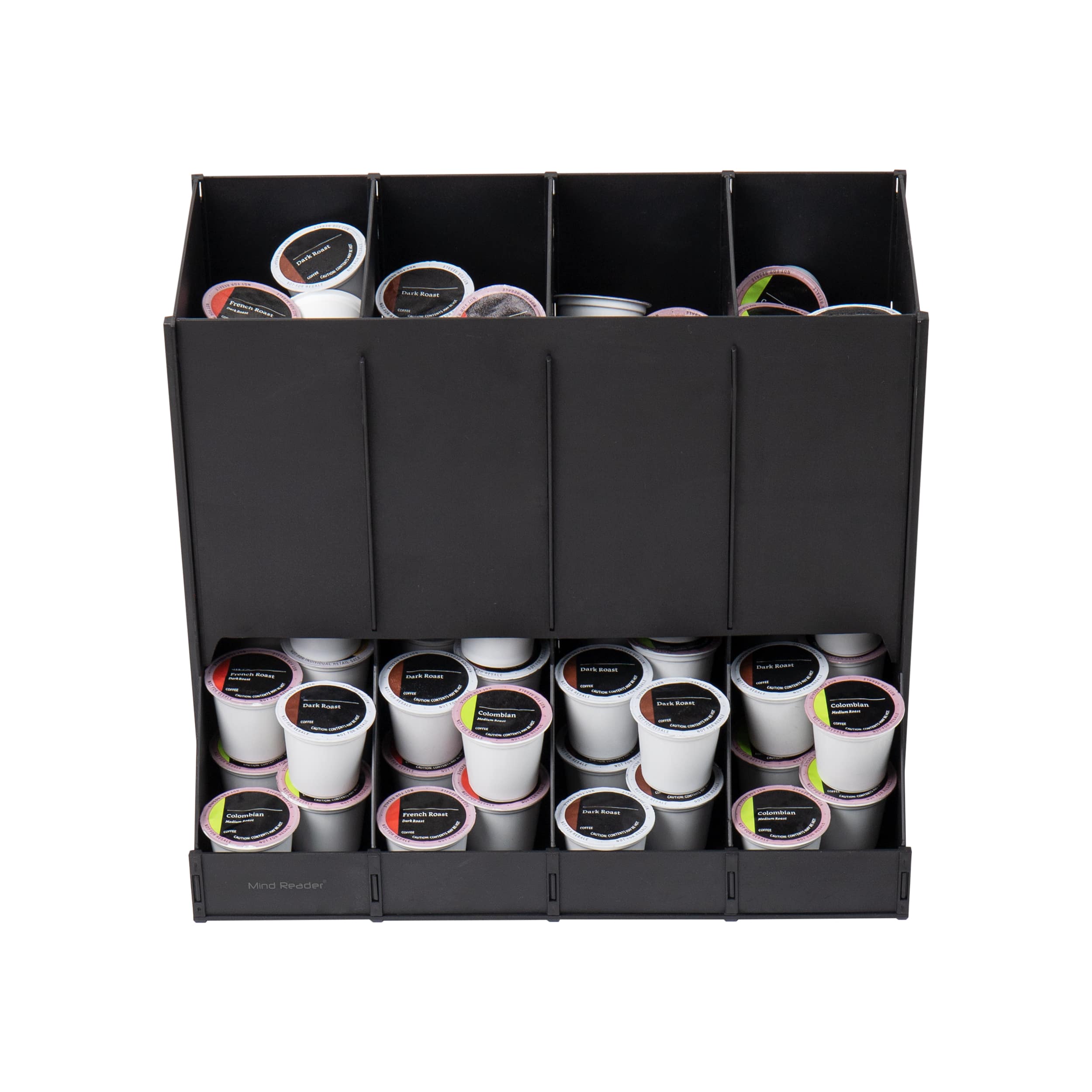 Mind Reader 14.5" 4-Compartment Coffee Pod Dispenser
