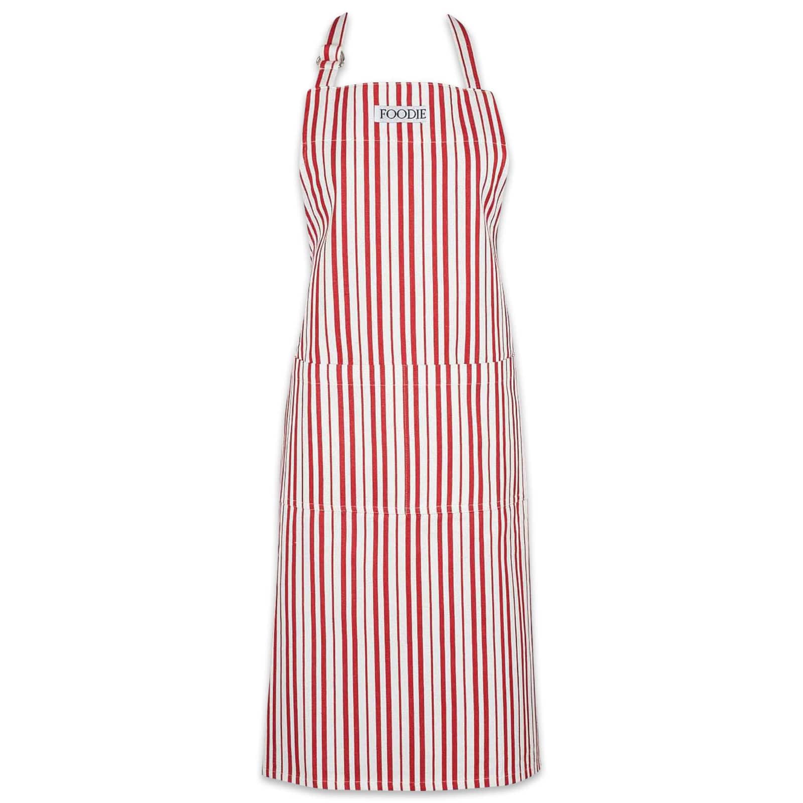 Tomato Stripe Foodie Gourmet Chef Apron