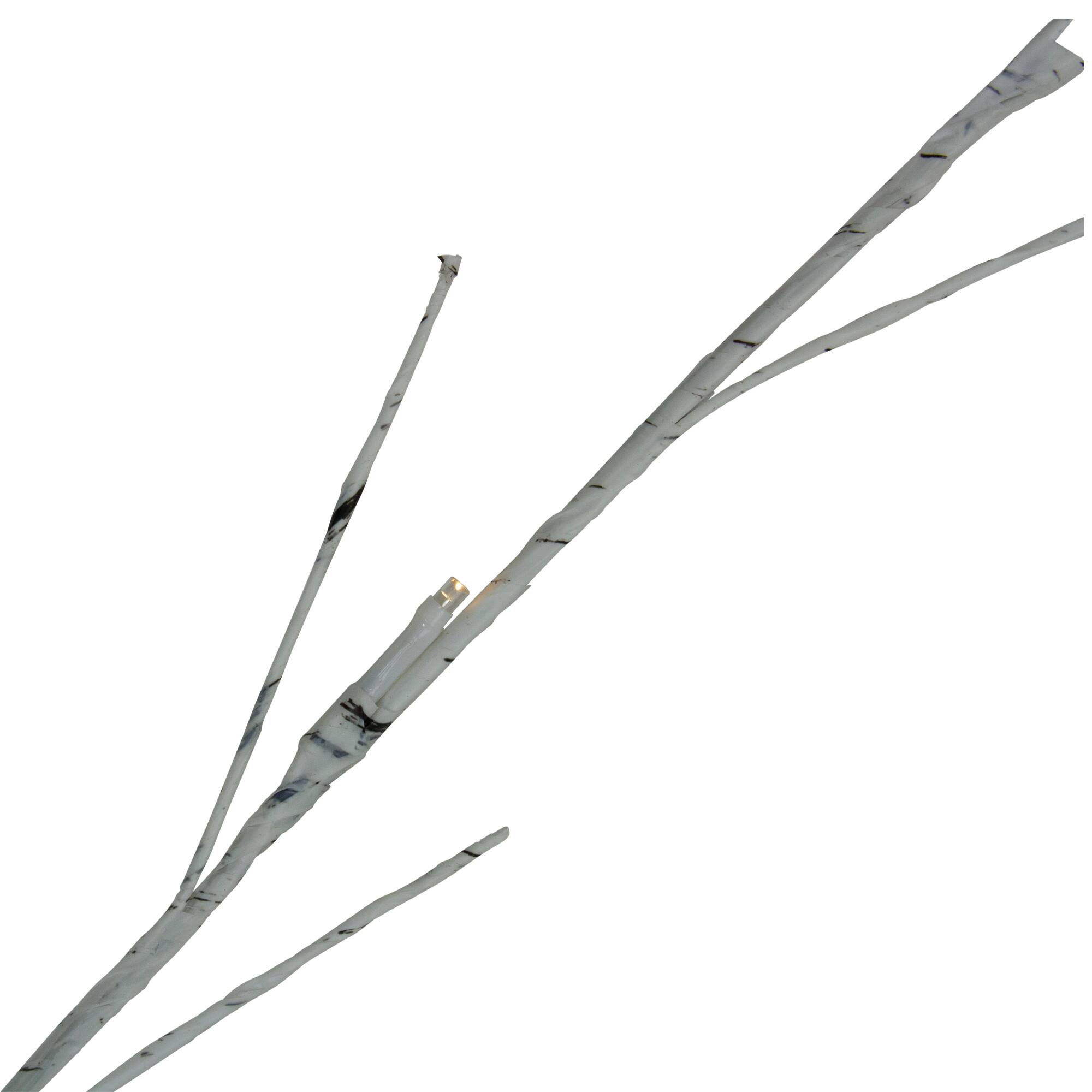 LED White Burch Branches Set