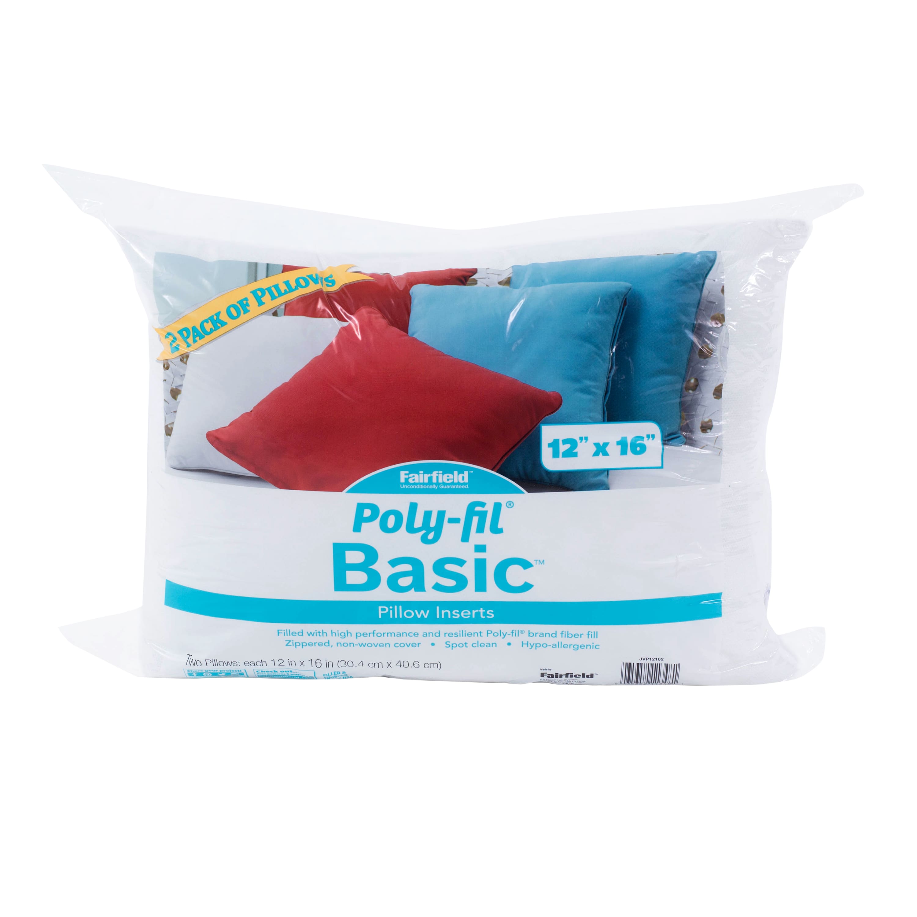 Poly-Fil® Basic Pillow Insert, 12" x 16" | Michaels®