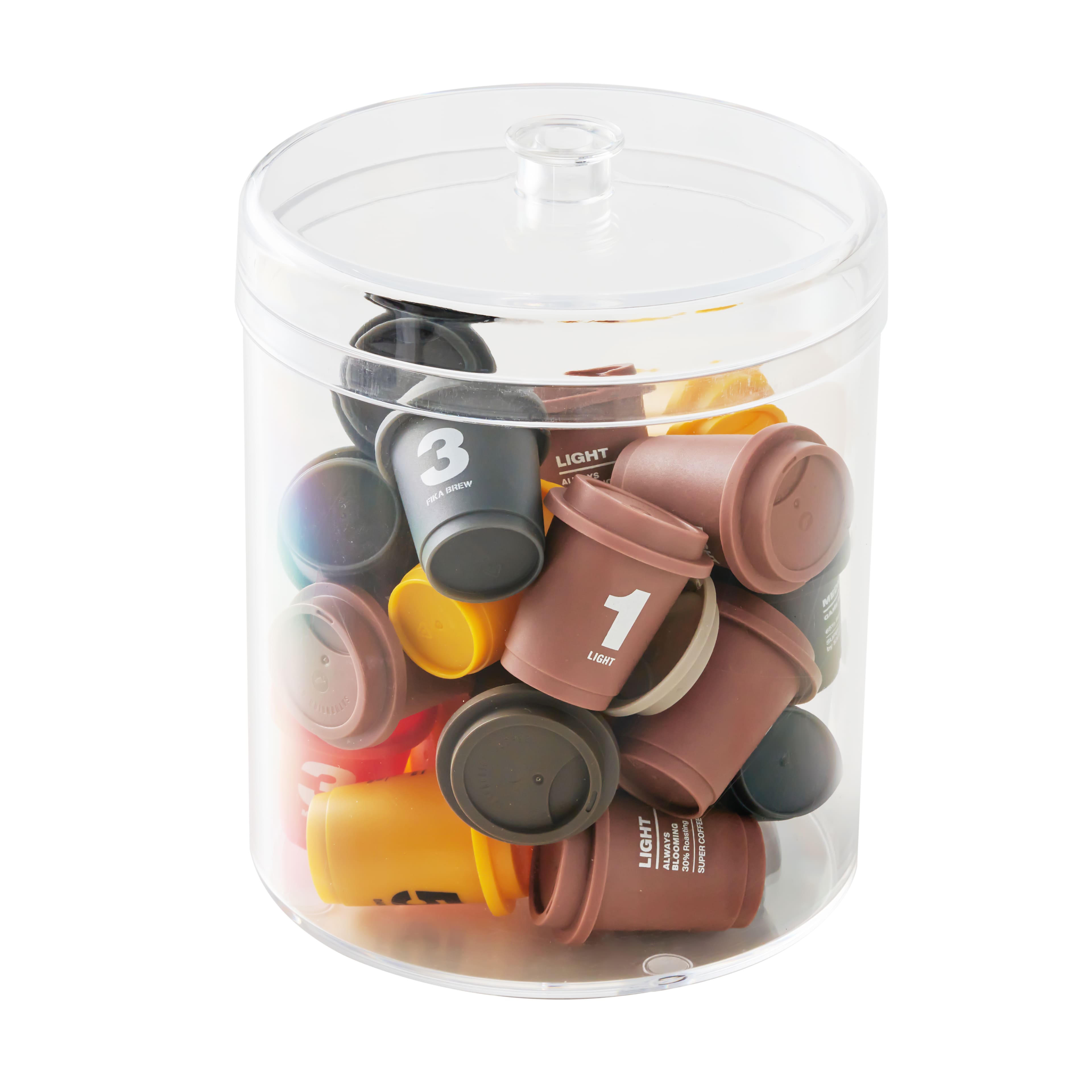 60oz. Clear Plastic Storage Jar by Simply Tidy®