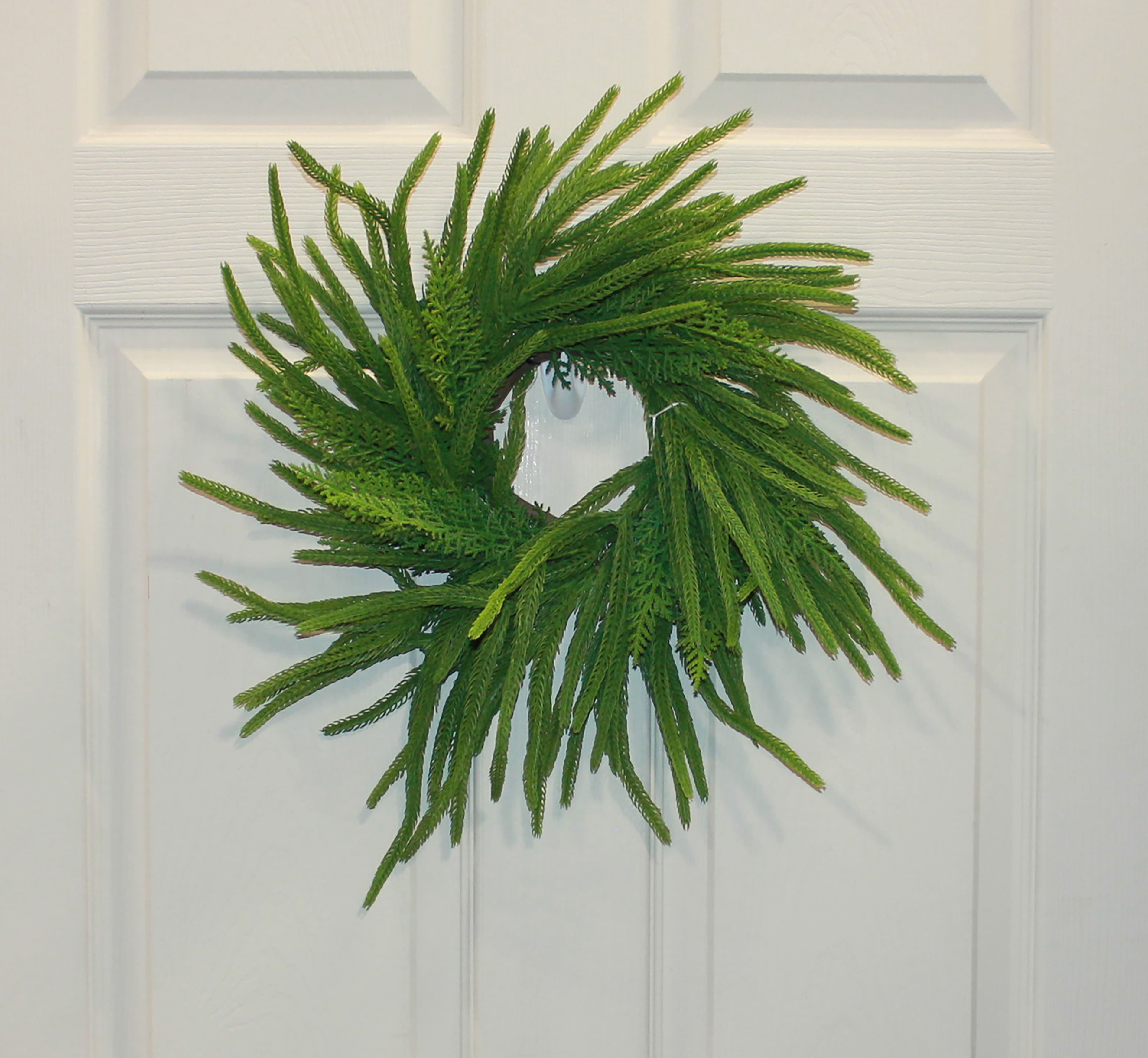 Worth Imports 20" Artificial Christmas Cedar Centerpiece Wreath
