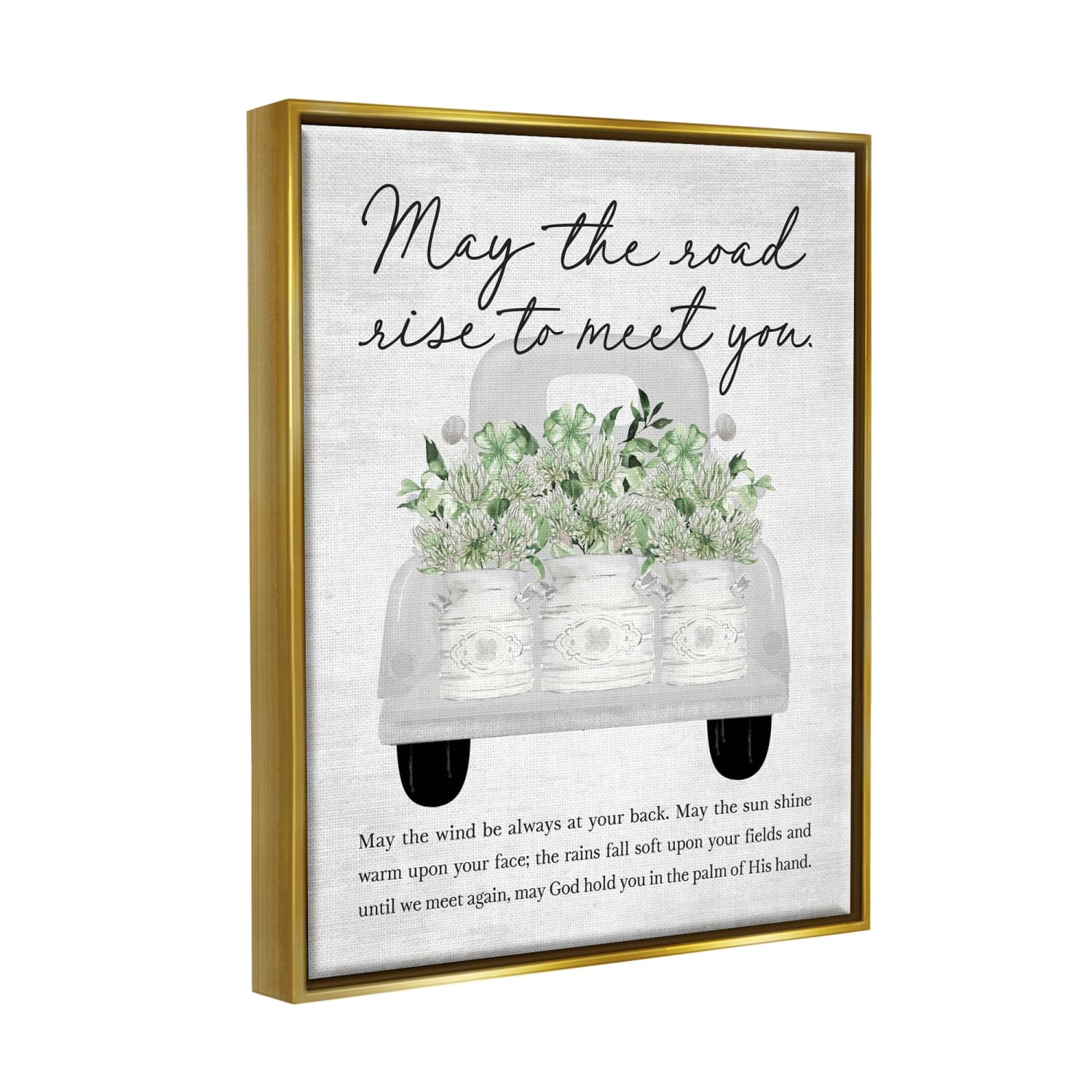 Stupell Industries Country Irish Proverb Floater Framed Art