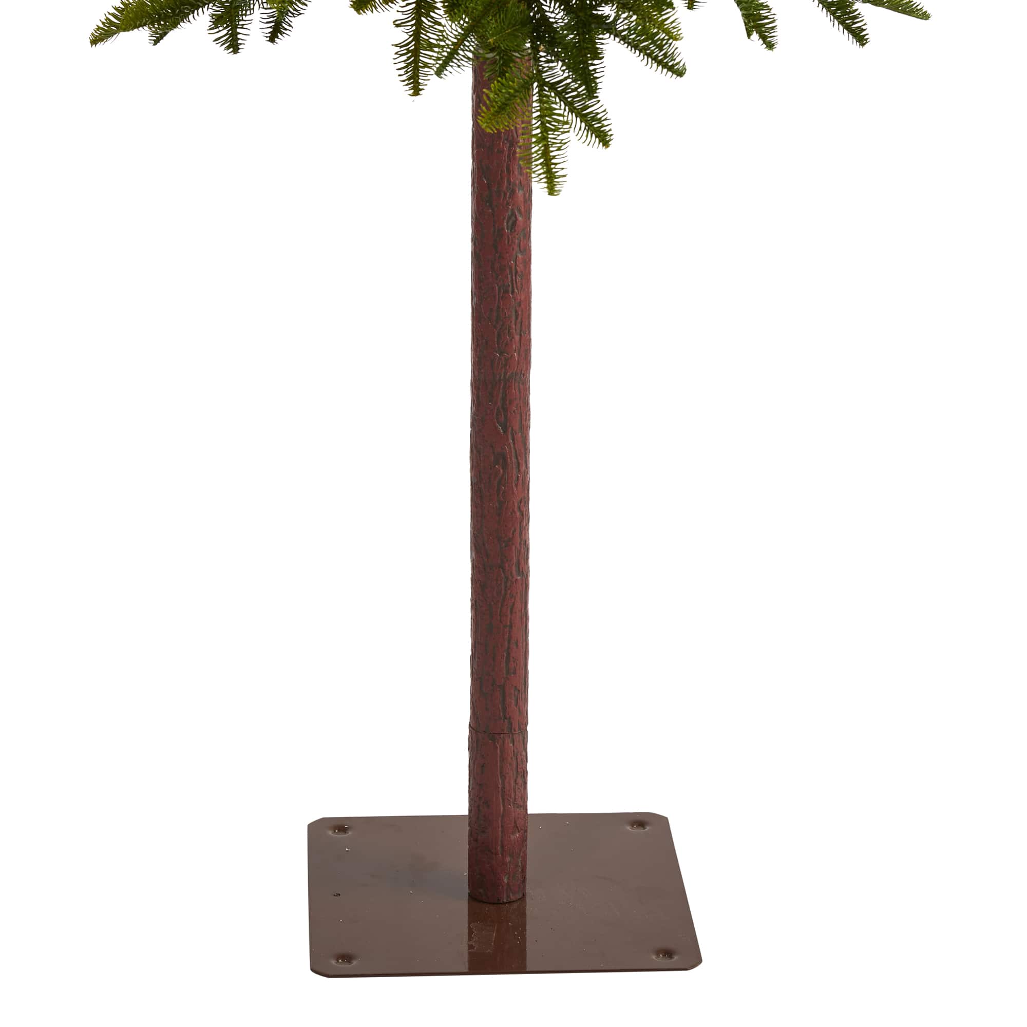 7ft. Pre-Lit Alaskan Alpine Artificial Christmas Tree, Clear LED Lights
