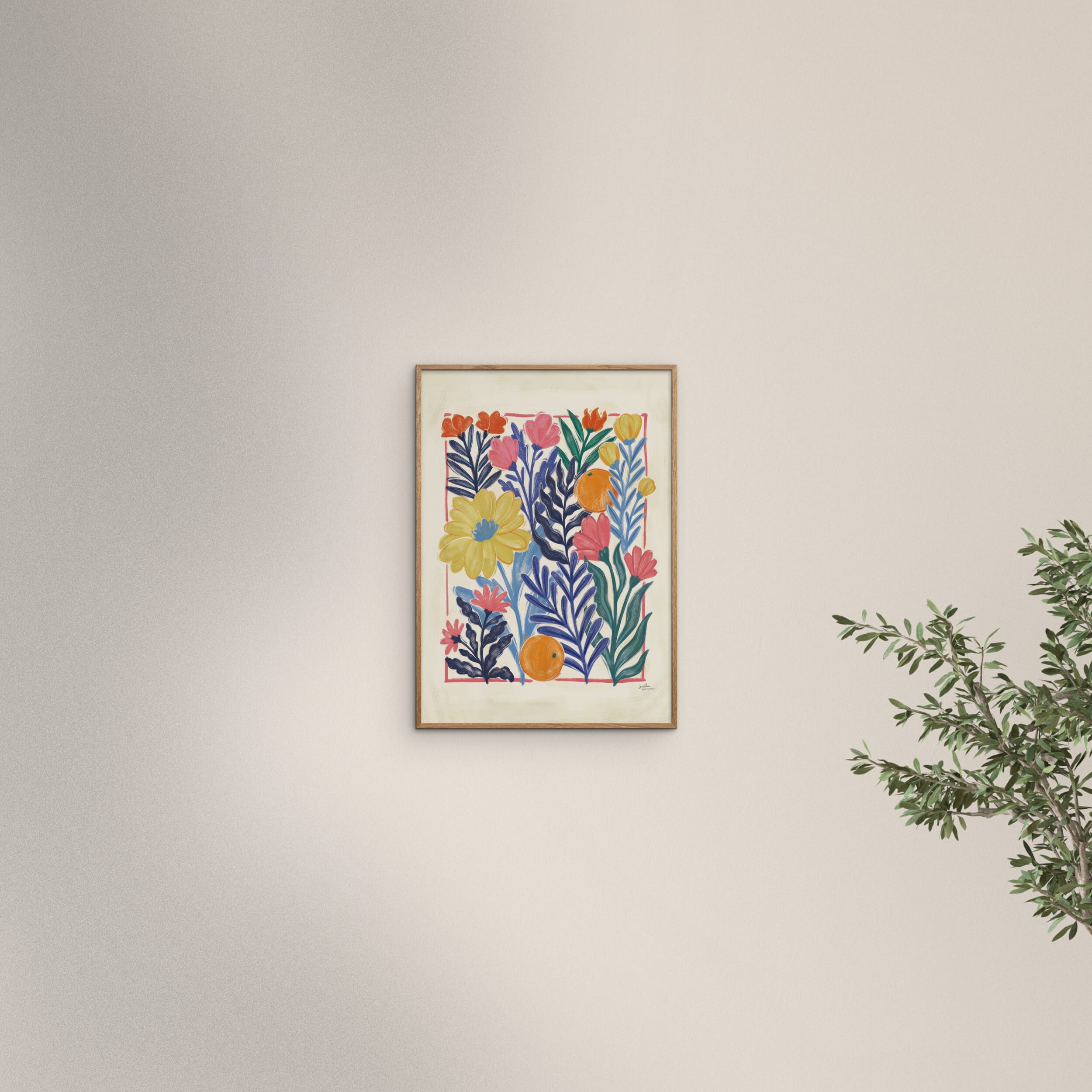 Janelle Penner Cyprus II Art Print