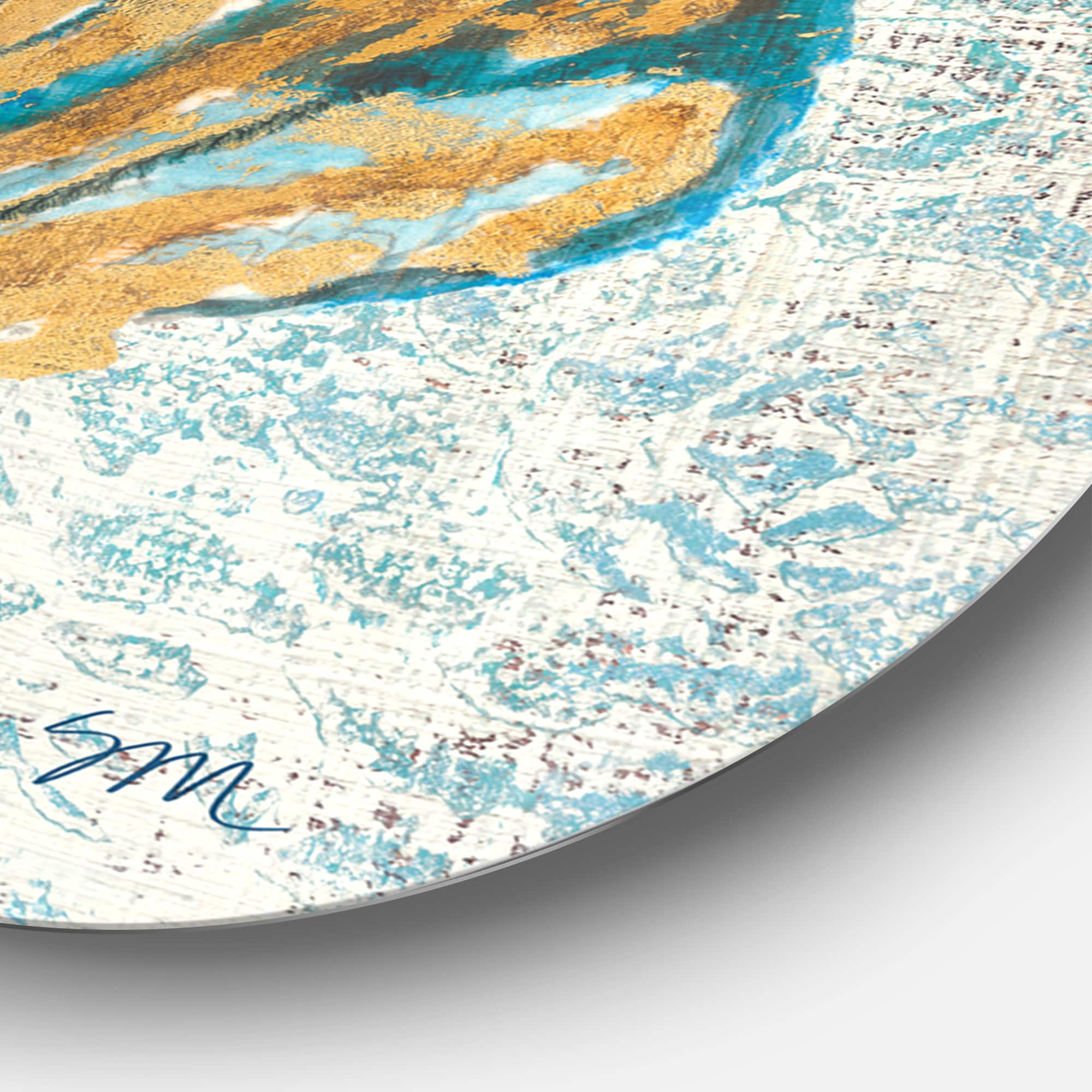 Designart - Coastal Pastel seashells I