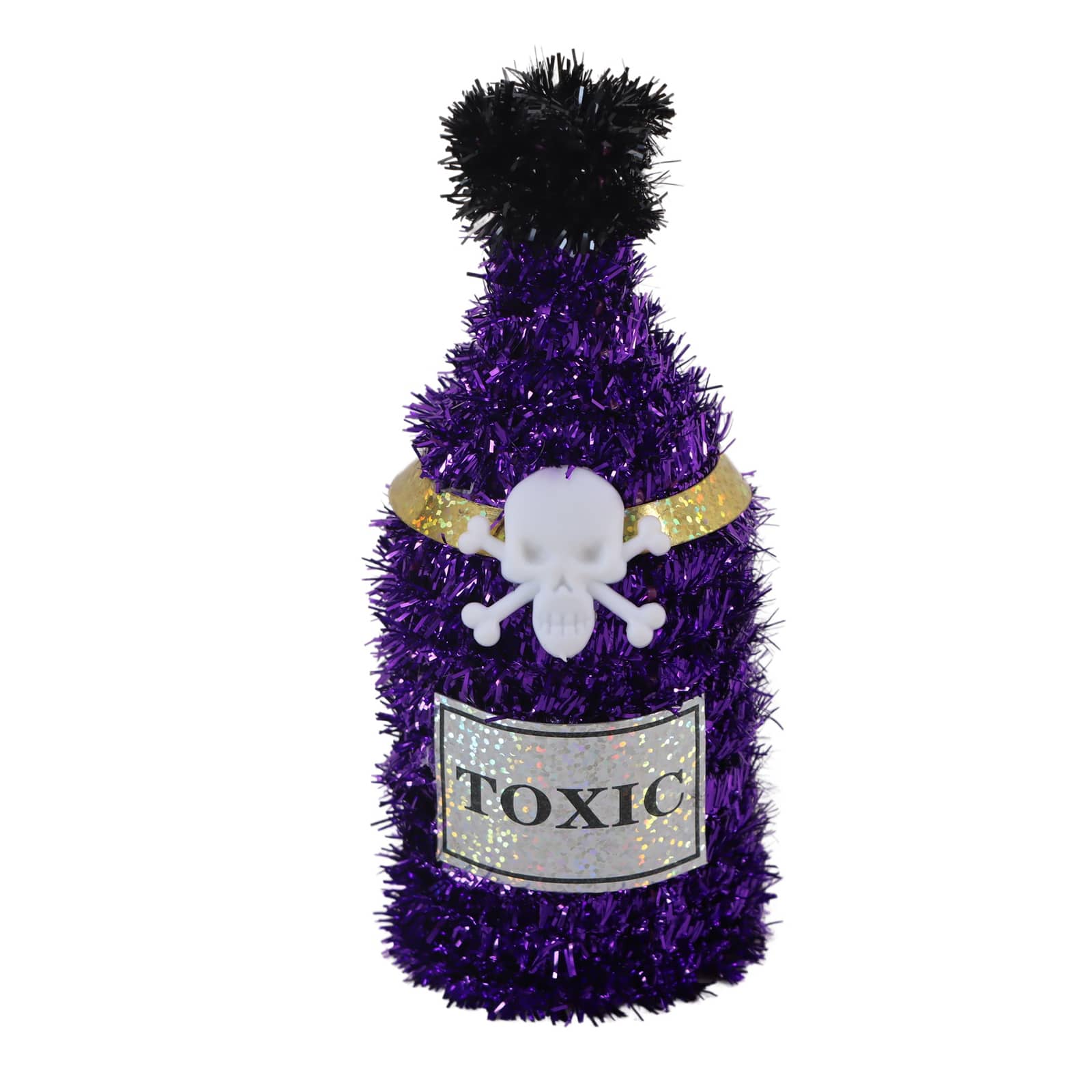 6" Tinsel Poison Bottle by Ashland