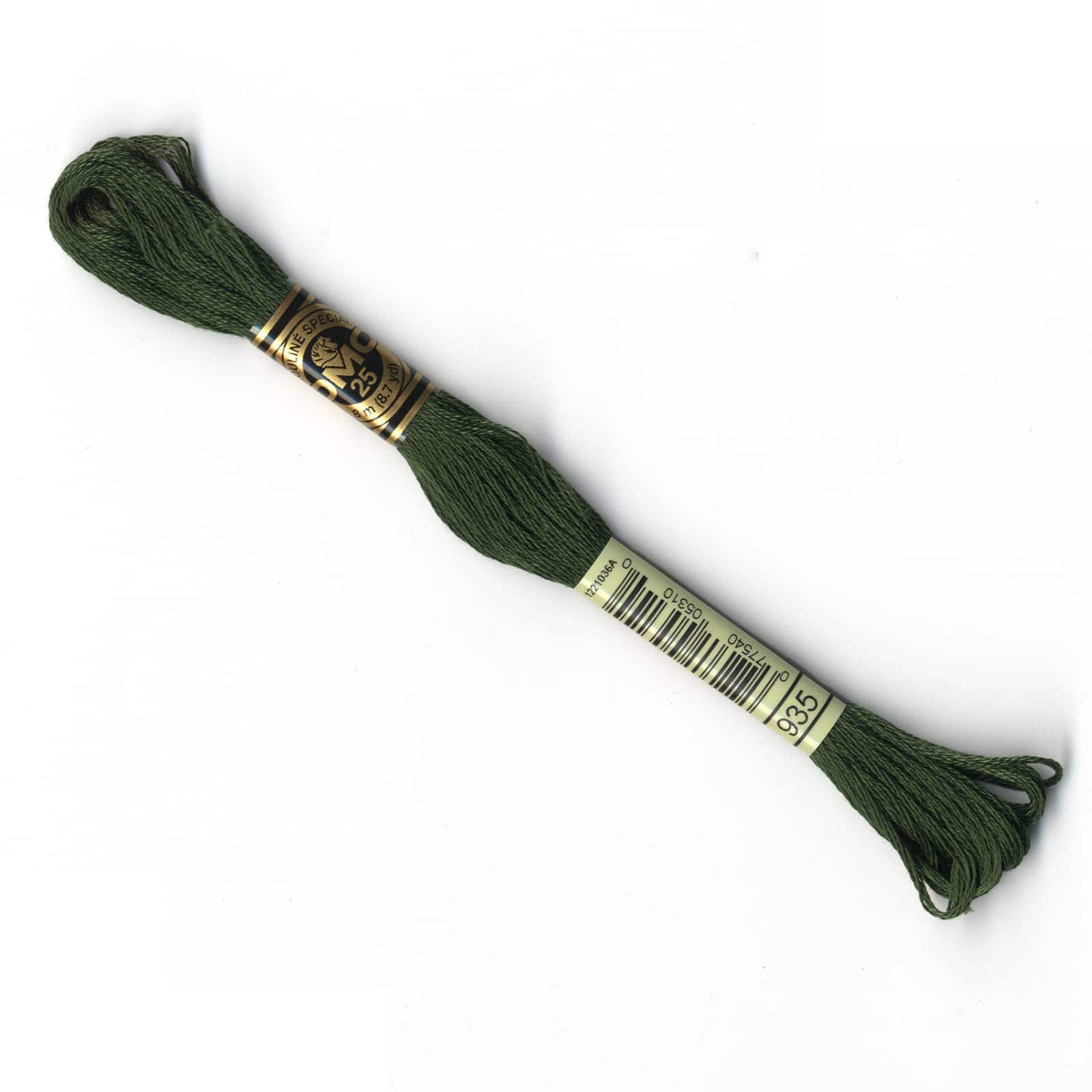 DMC❗️ DMC® 6 Strand Embroidery Floss, Green, Color: 935 DK Avocado Green