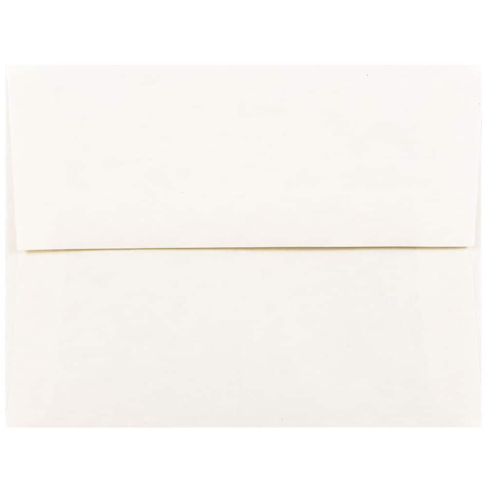 JAM Paper 4.375" x 5.75" Recycled Parchment Invitation Envelopes