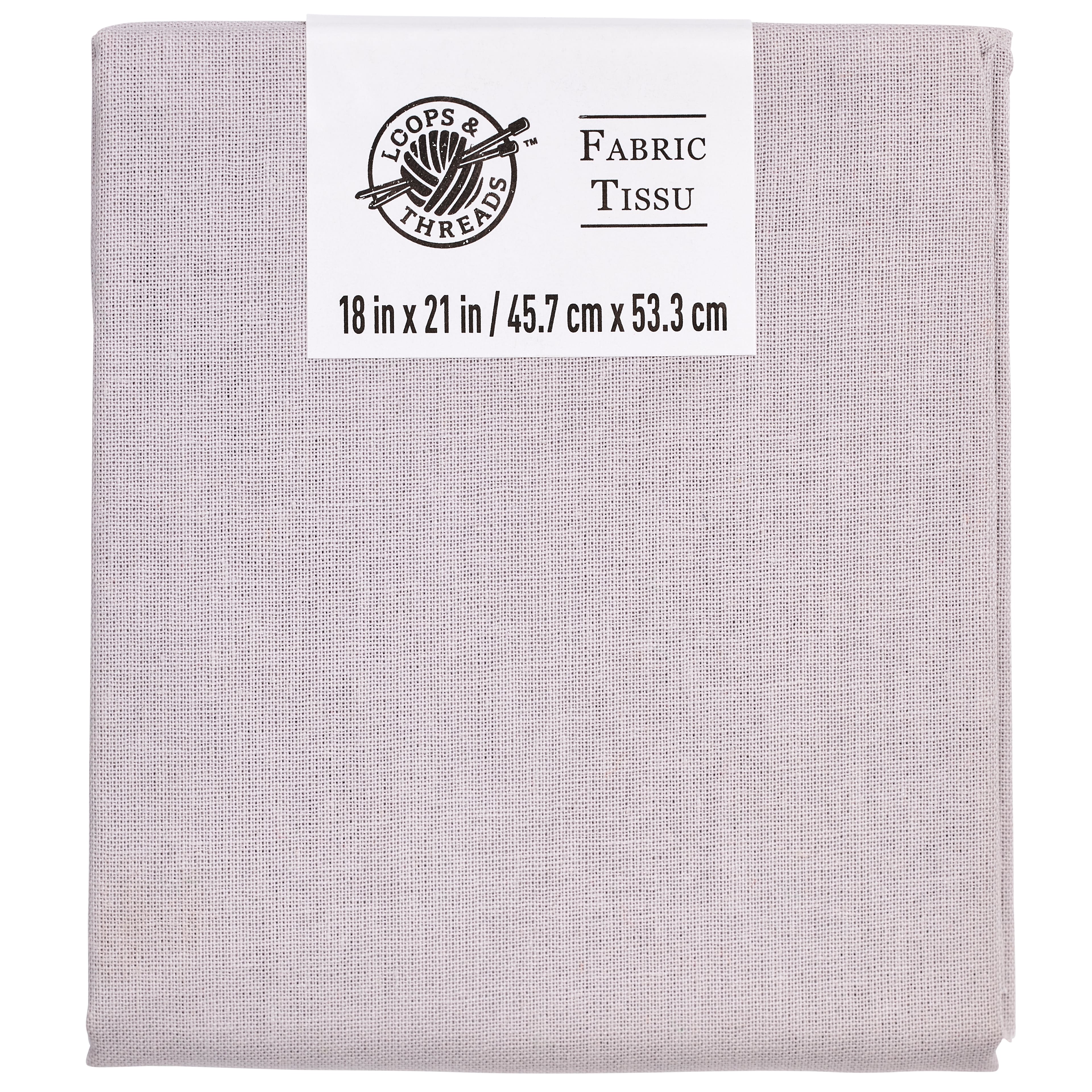 Solid Gray Fabric By Loops & Threads™