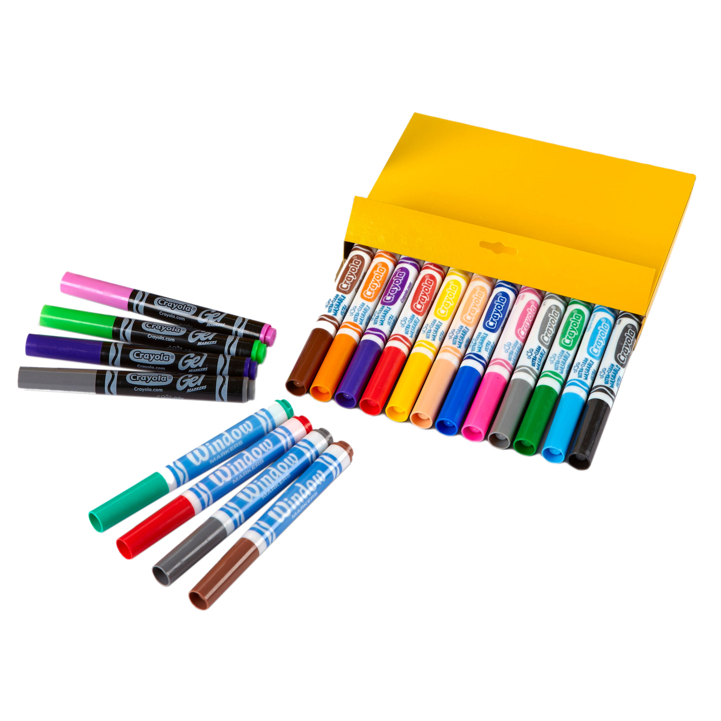 Crayola® Broad Line Washable Markers Variety Pack, 64ct.