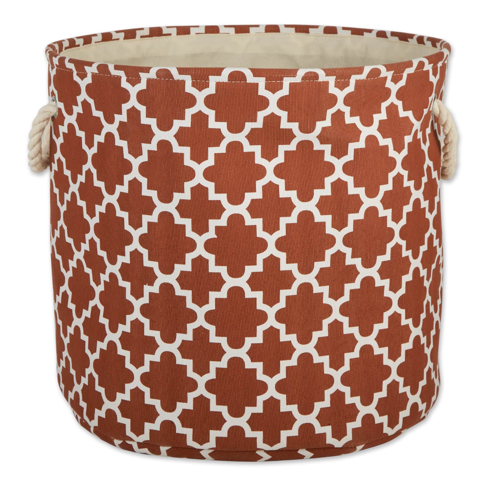 DII® Large Round Polyester Lattice Bin