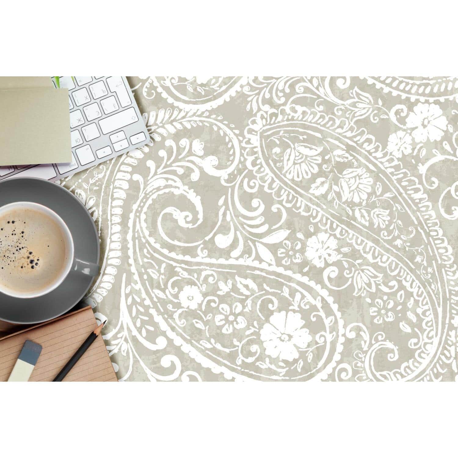 RoomMates Paisley Prince Peel & Stick Wallpaper