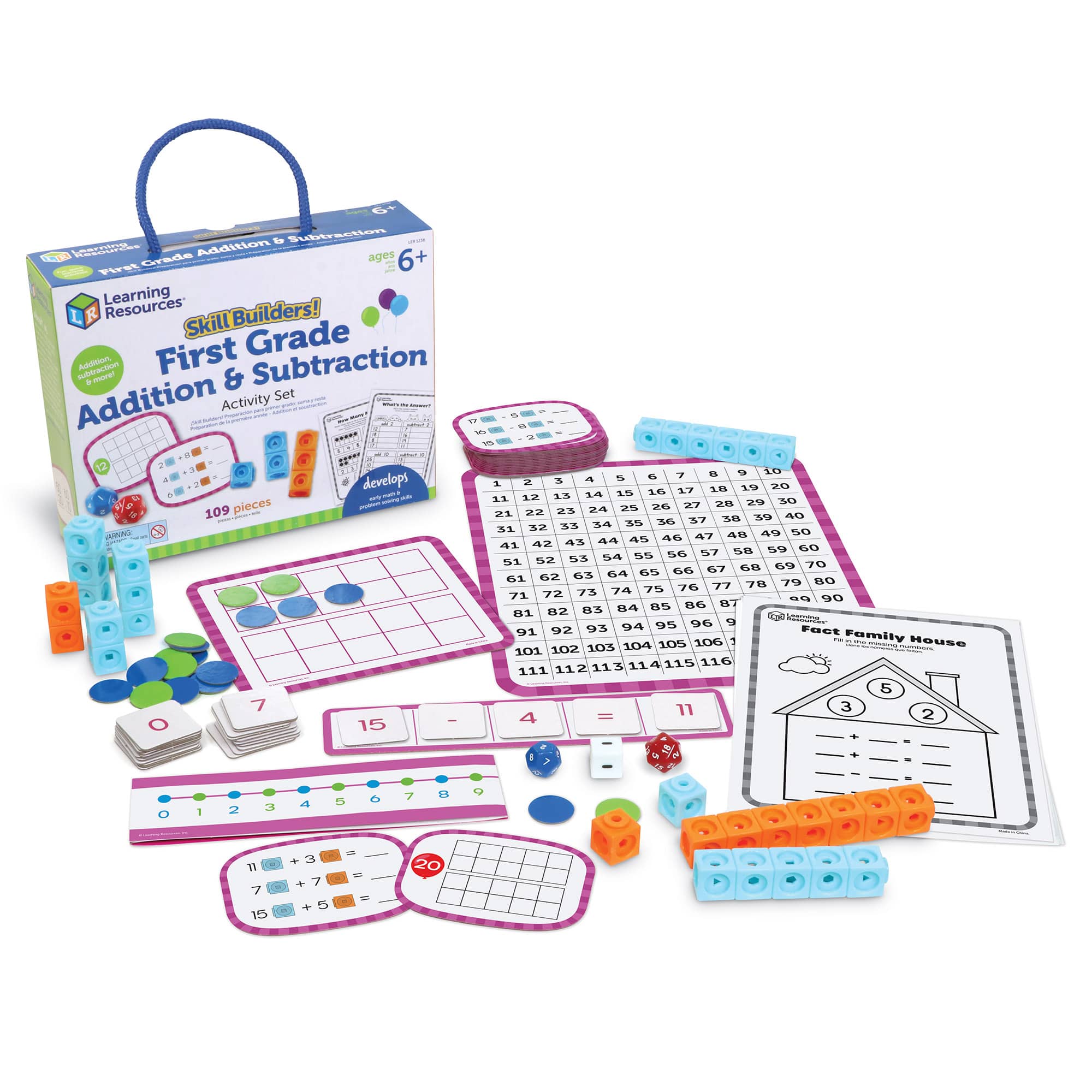 Learning Resources Skill Builders! 1st Grade Addition & Subtraction