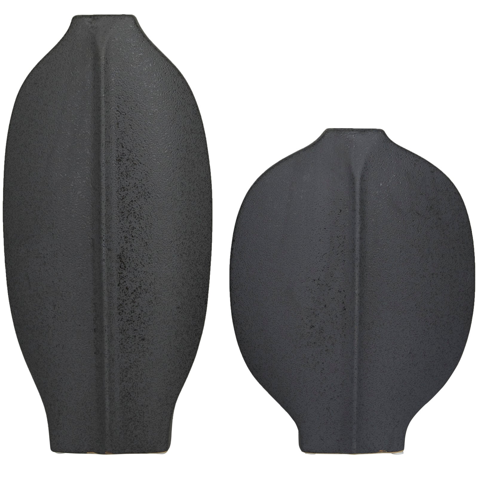 CosmoLiving by Cosmopolitan Ceramic Textured Vase Set of 2 18