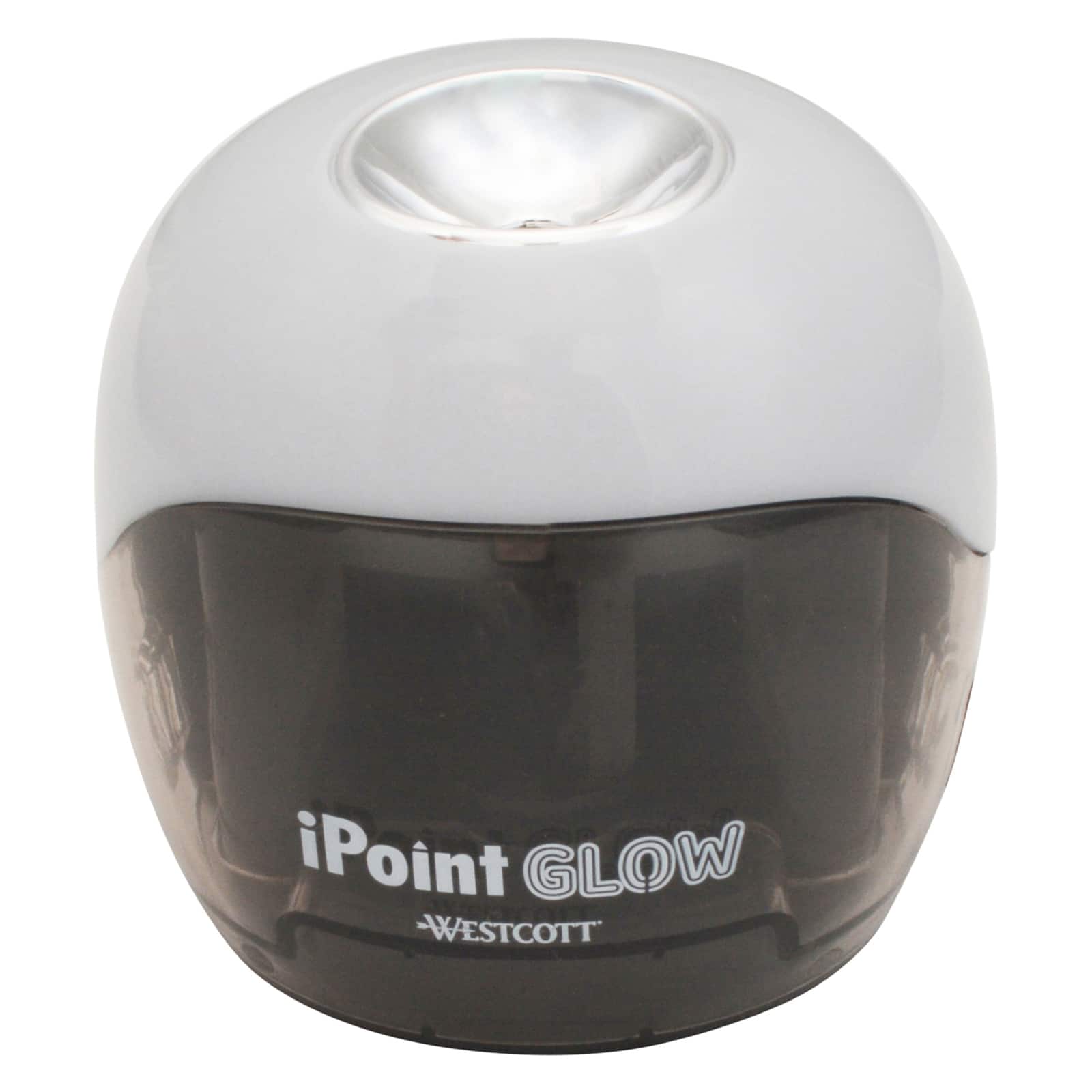 Westcott® iPoint® Glow Color Changing Battery Pencil Sharpener