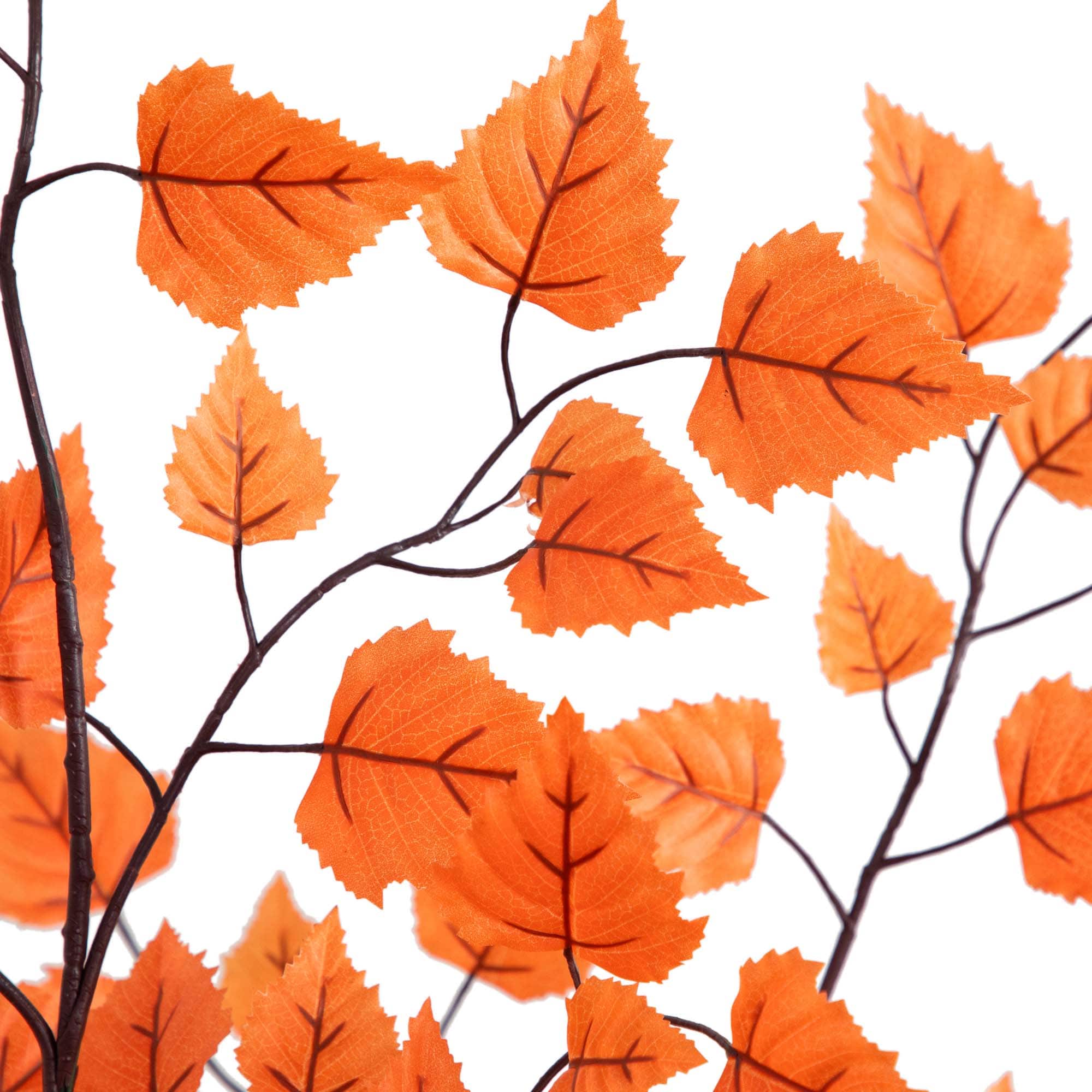 5ft. Autumn Paper Birch Artificial Fall Tree
