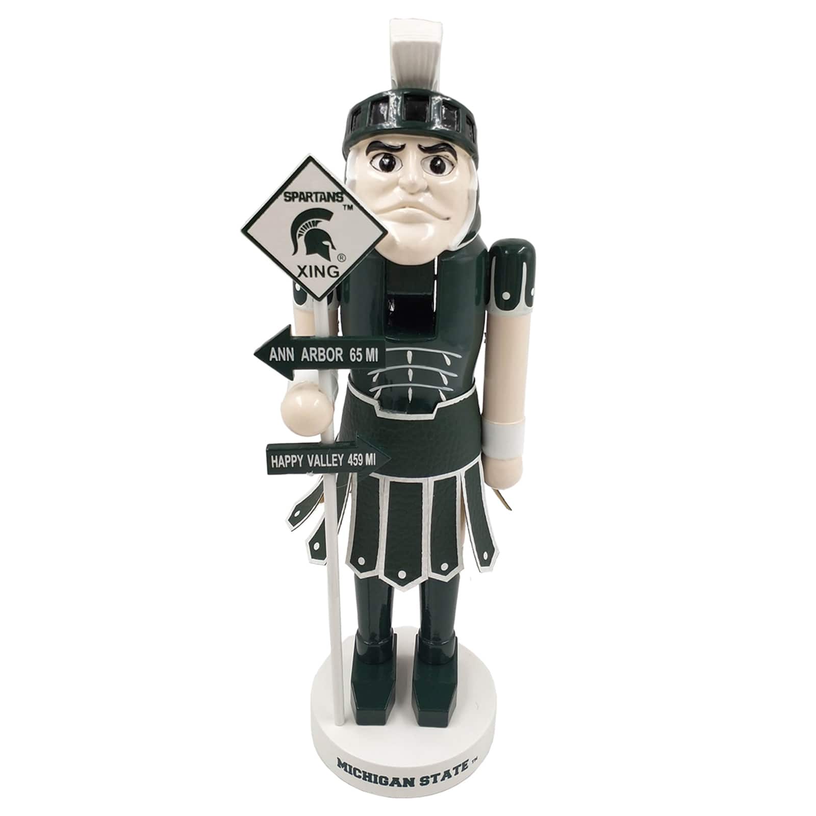Santa's Workshop Michigan State Spartans Nutcracker
