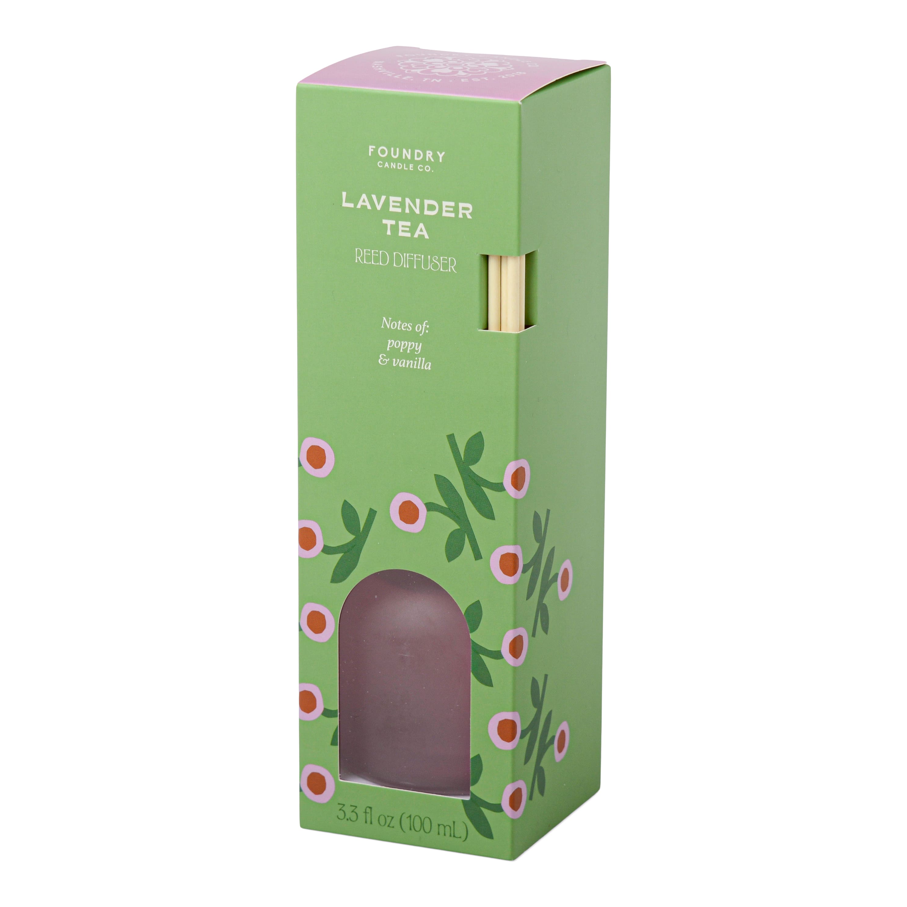 Foundry Candle Co. Lavender Tea Reed Diffuser