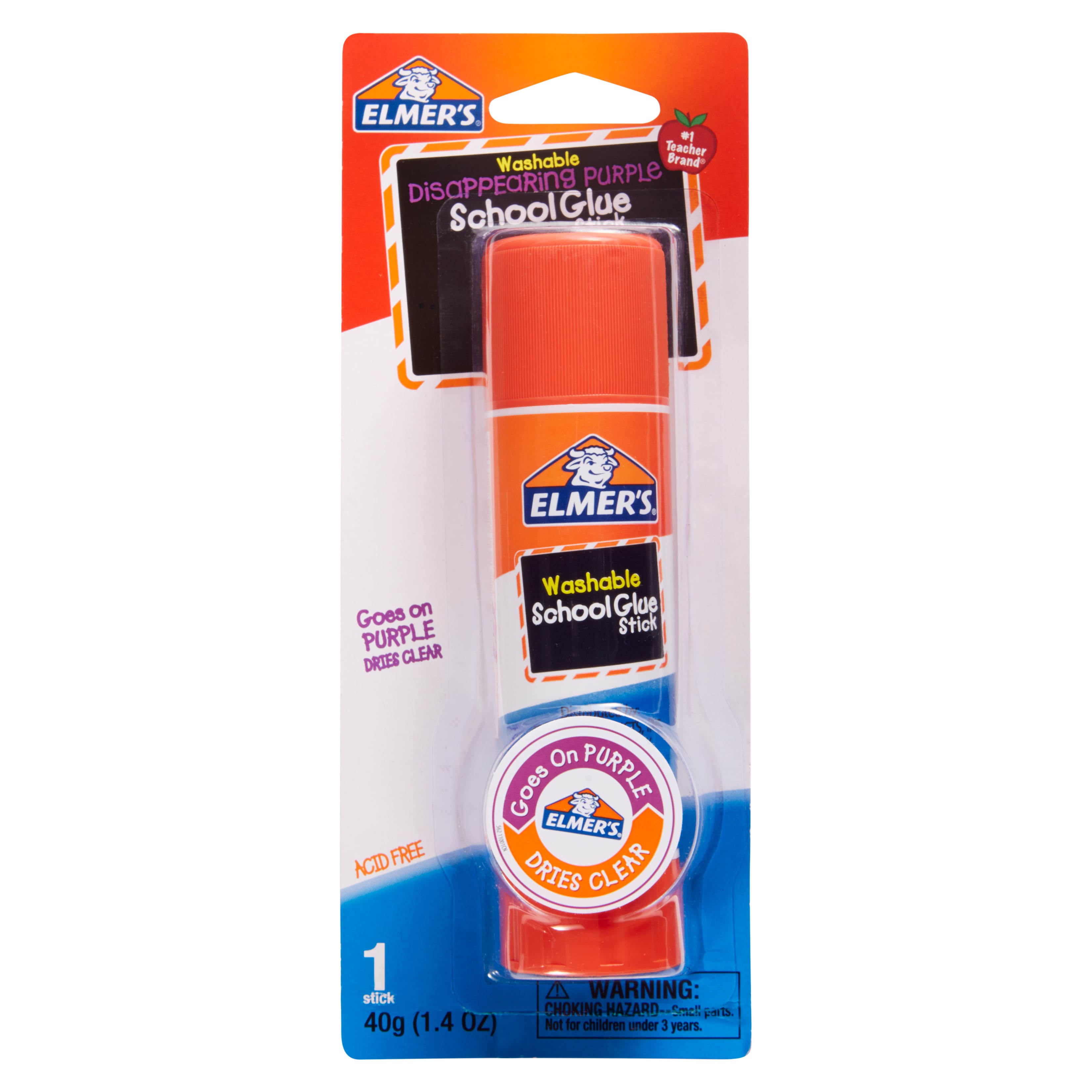 Elmer's® Jumbo Disappearing Purple School Glue Stick