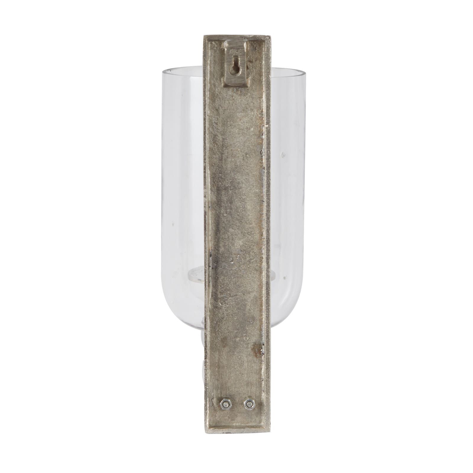 Silver Aluminum Modern Wall Sconce