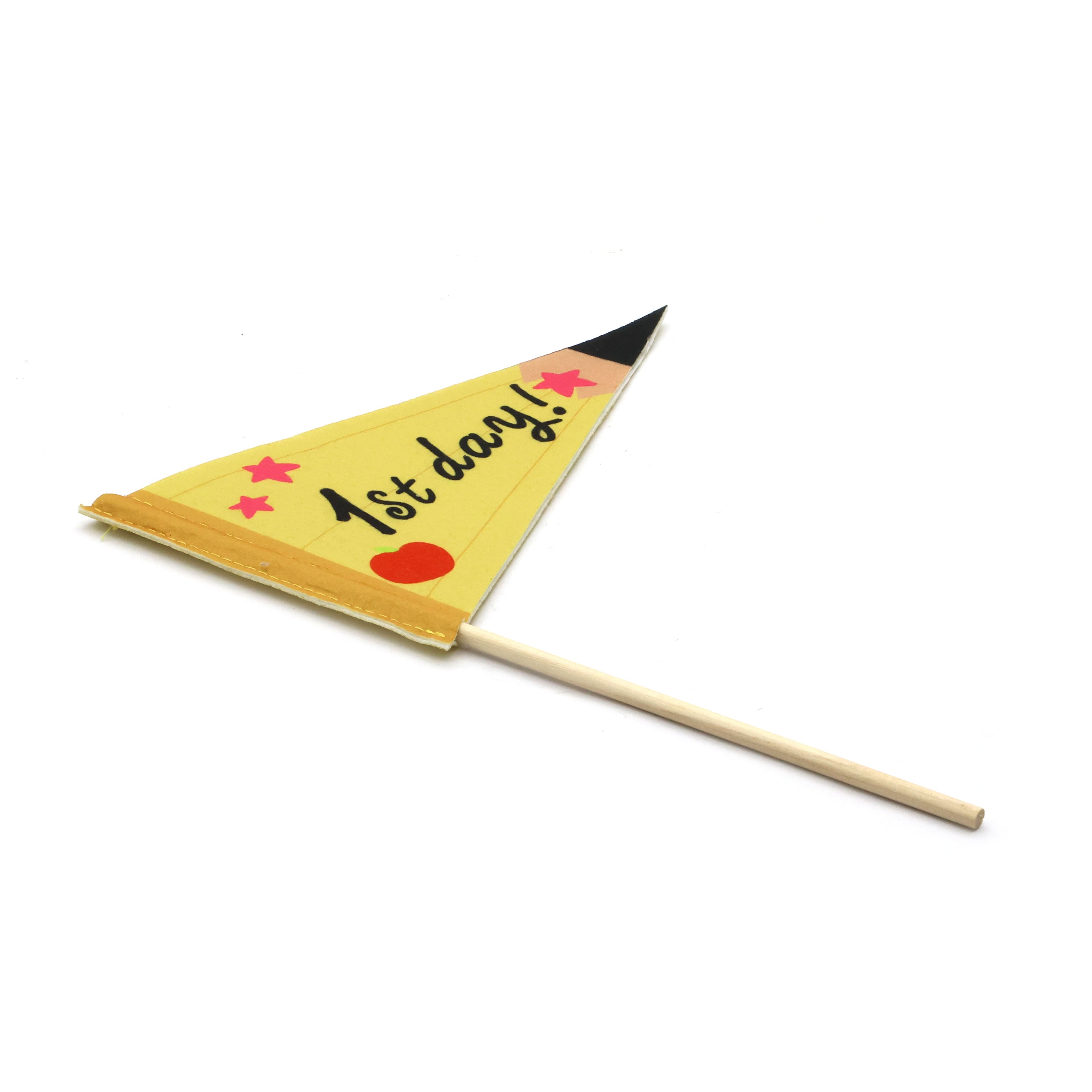 13.25" Teacher Pennant Wand by B2C