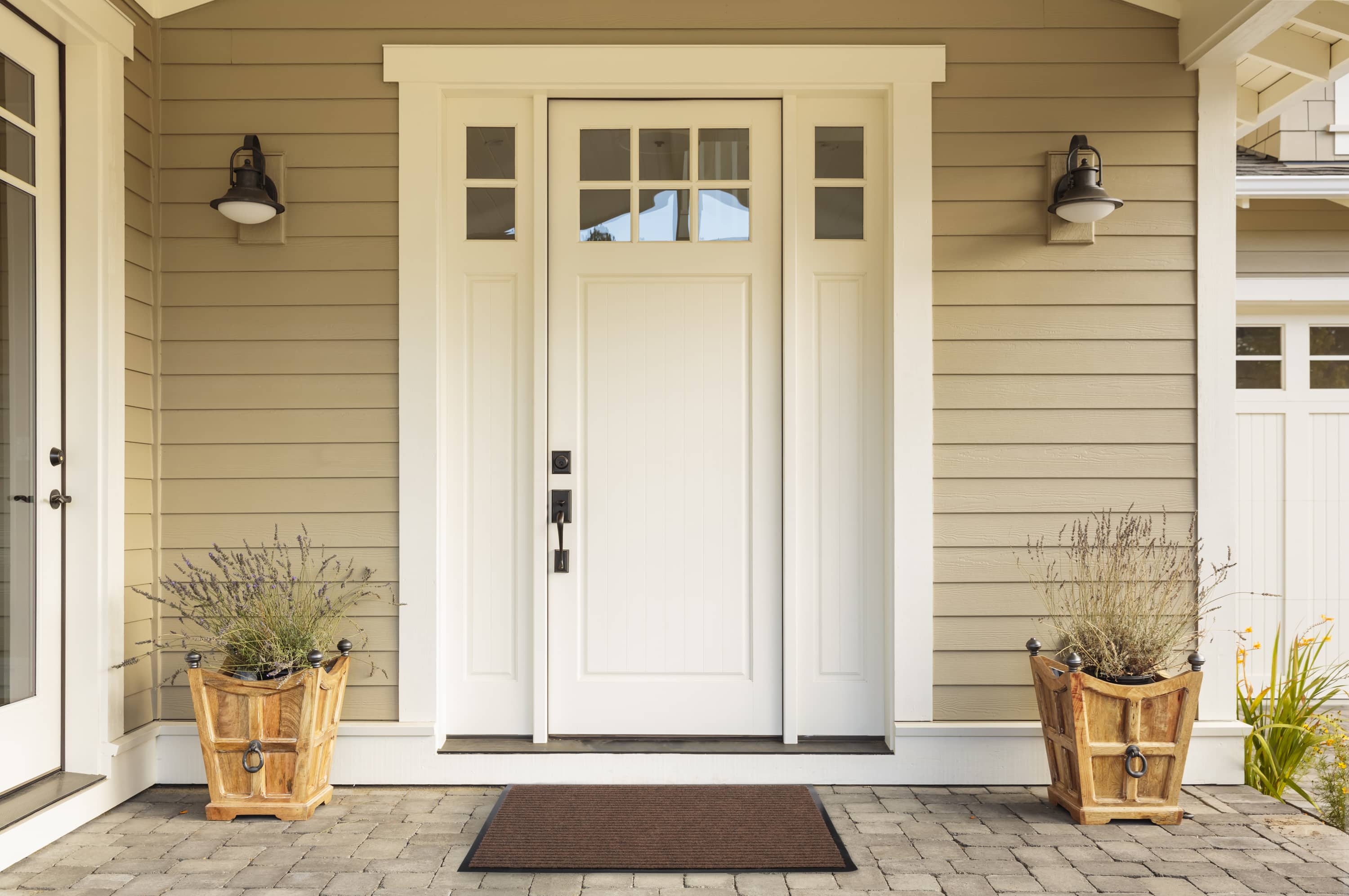 DII® Brown Ribbed Doormat