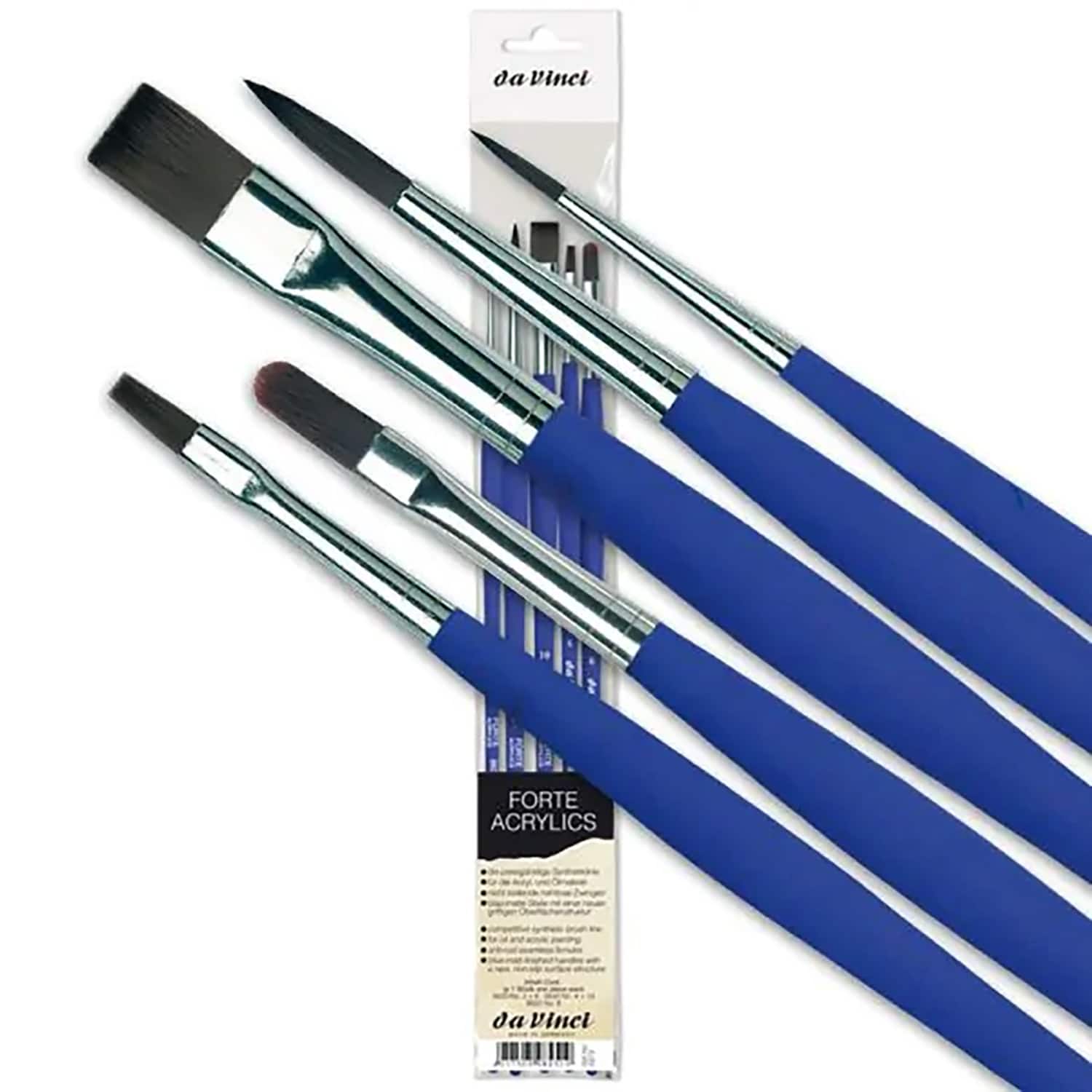 da Vinci FORTE Acrylics 5 Piece Student Brush Set