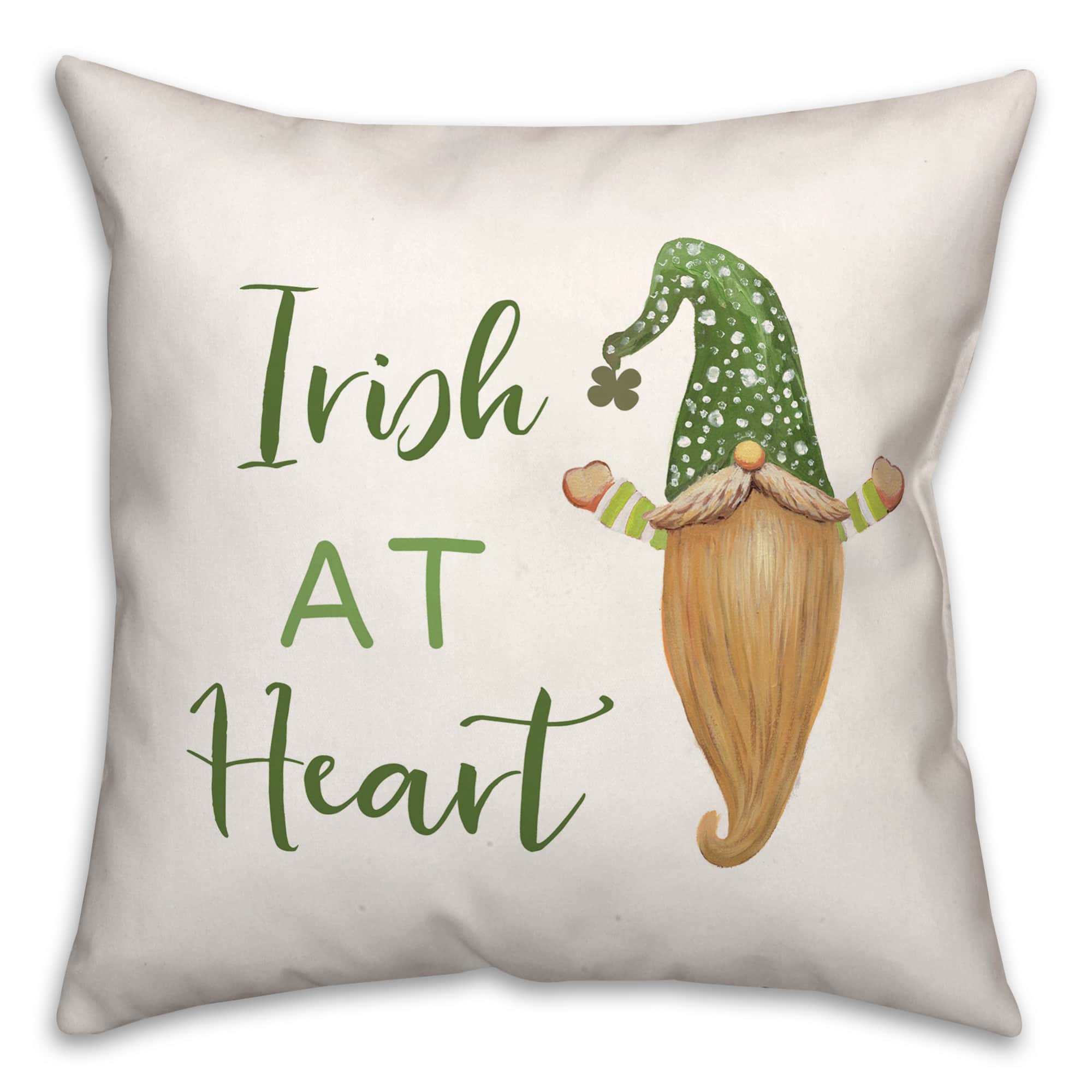 Irish At Heart 18" x 18" Throw Pillow