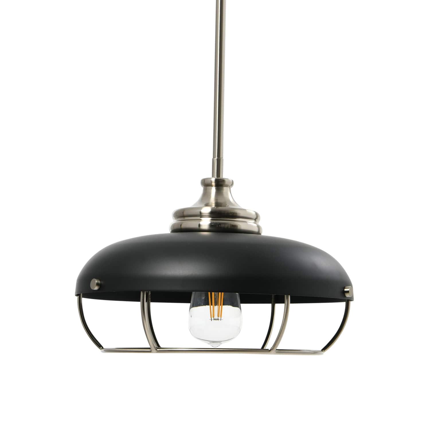 Hello Honey® Robert Stevenson Lighting Presley Caged Dome Metal Ceiling Light