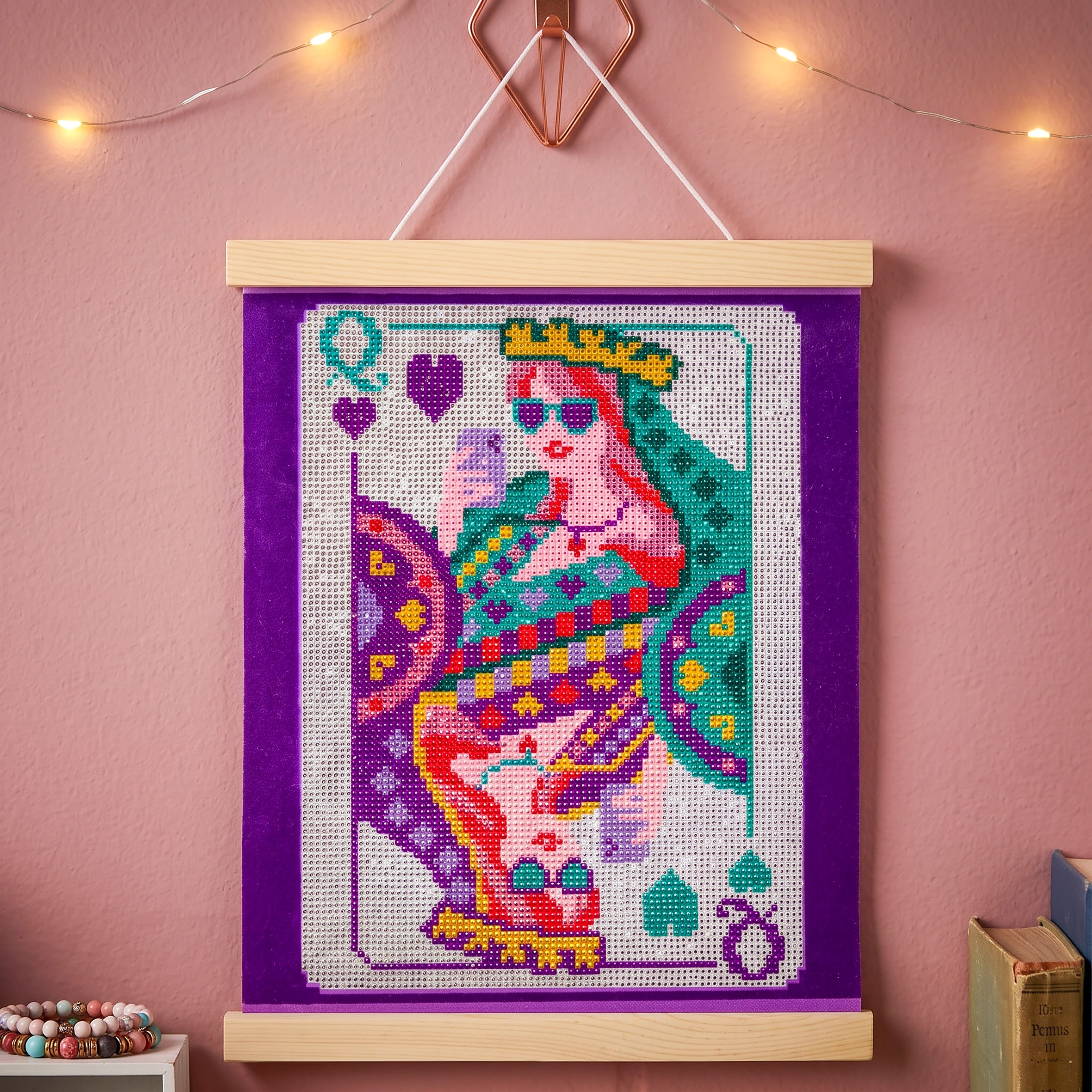 Vivid by Brea Reese® Queen of Hearts Velvet Gem Art Kit