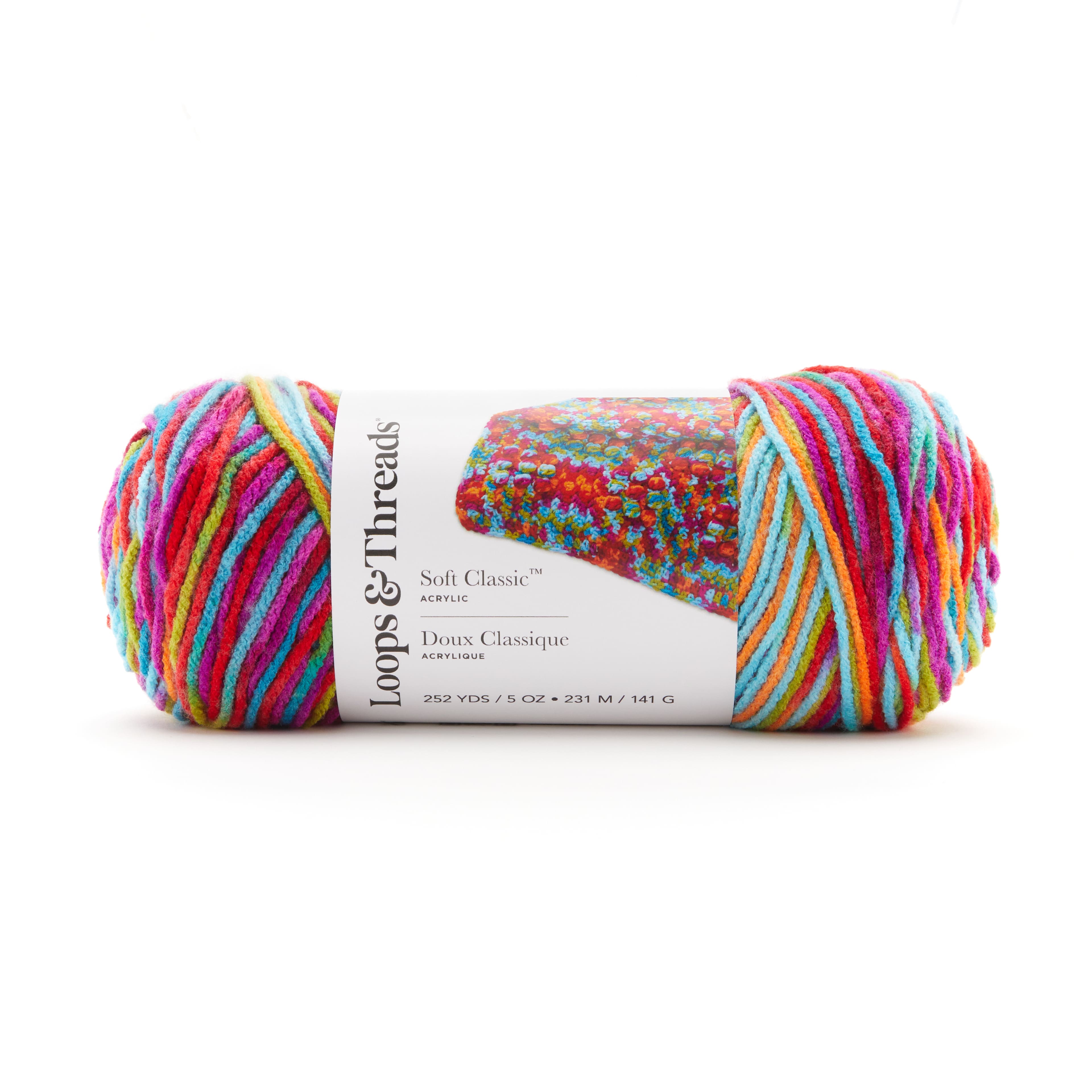 12 Pack: Soft Classic™ Multi Ombre Yarn by Loops & Threads®