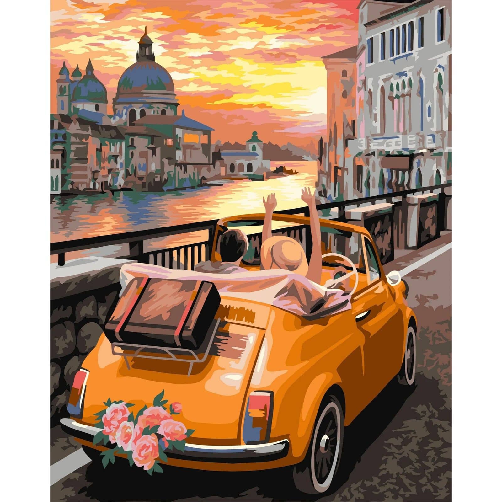 Crafting Spark Cosiness Painting by Numbers Kit