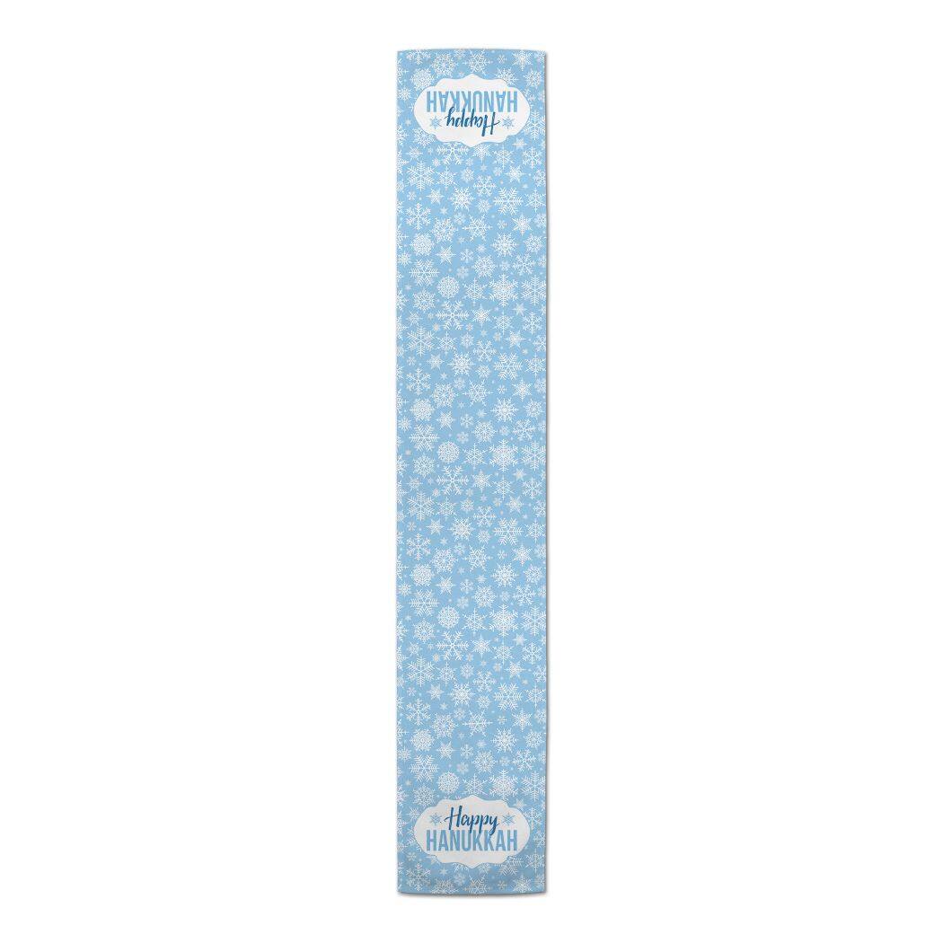 Happy Hanukkah 16x90 Cotton Twill Runner