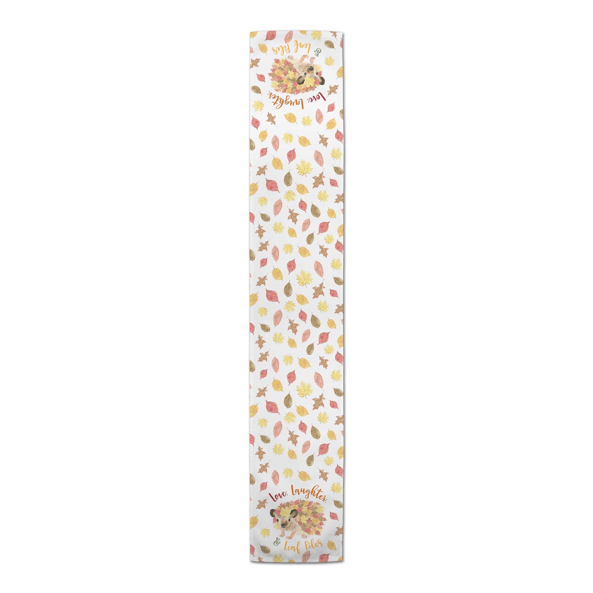 72" Leafy Hedgehog Table Runner