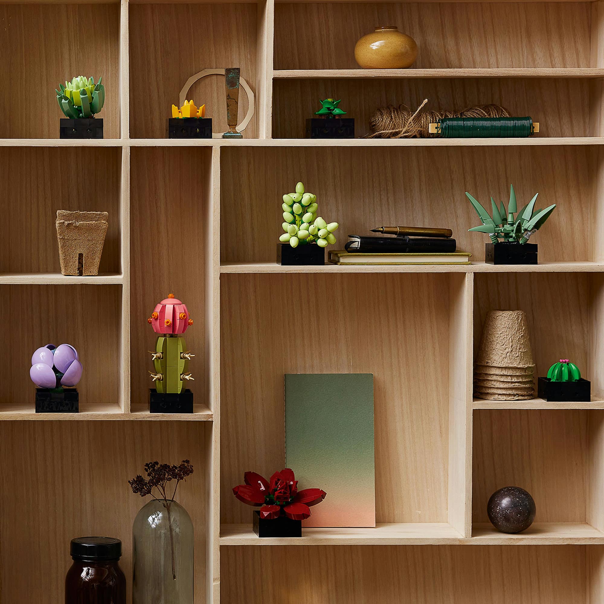 LEGO® Succulents 10309 Plant Decor Building Kit (771 Pieces)