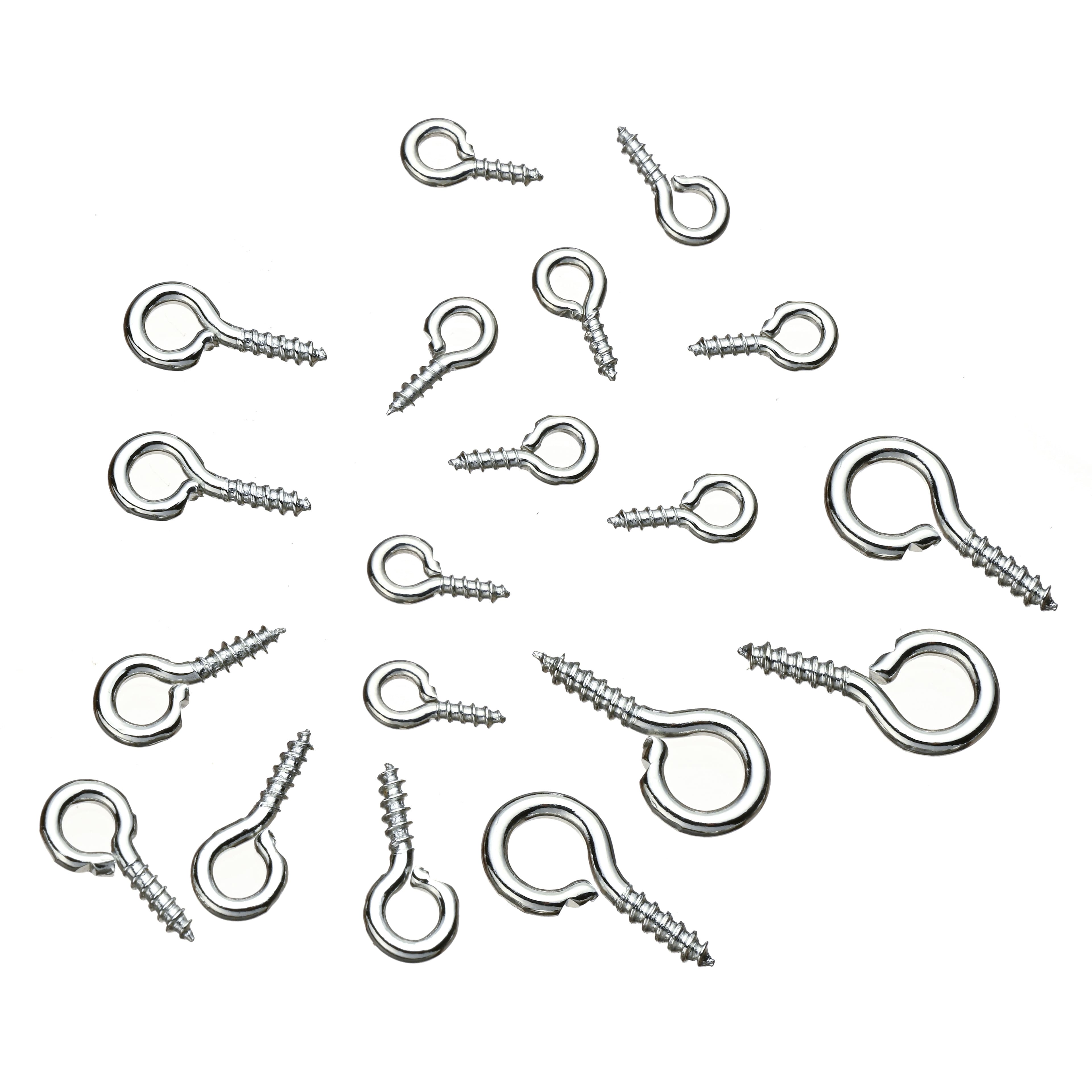 Rhodium Screw Eye Pins, 300ct. by Bead Landing™